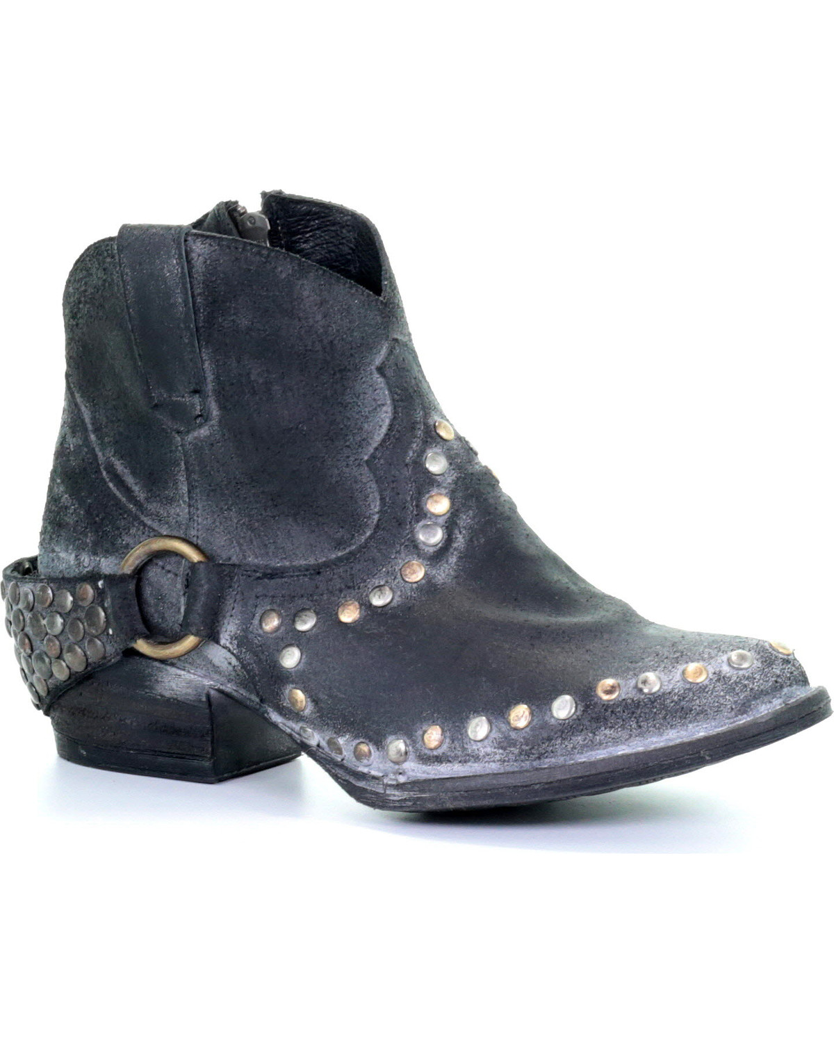 studded booties