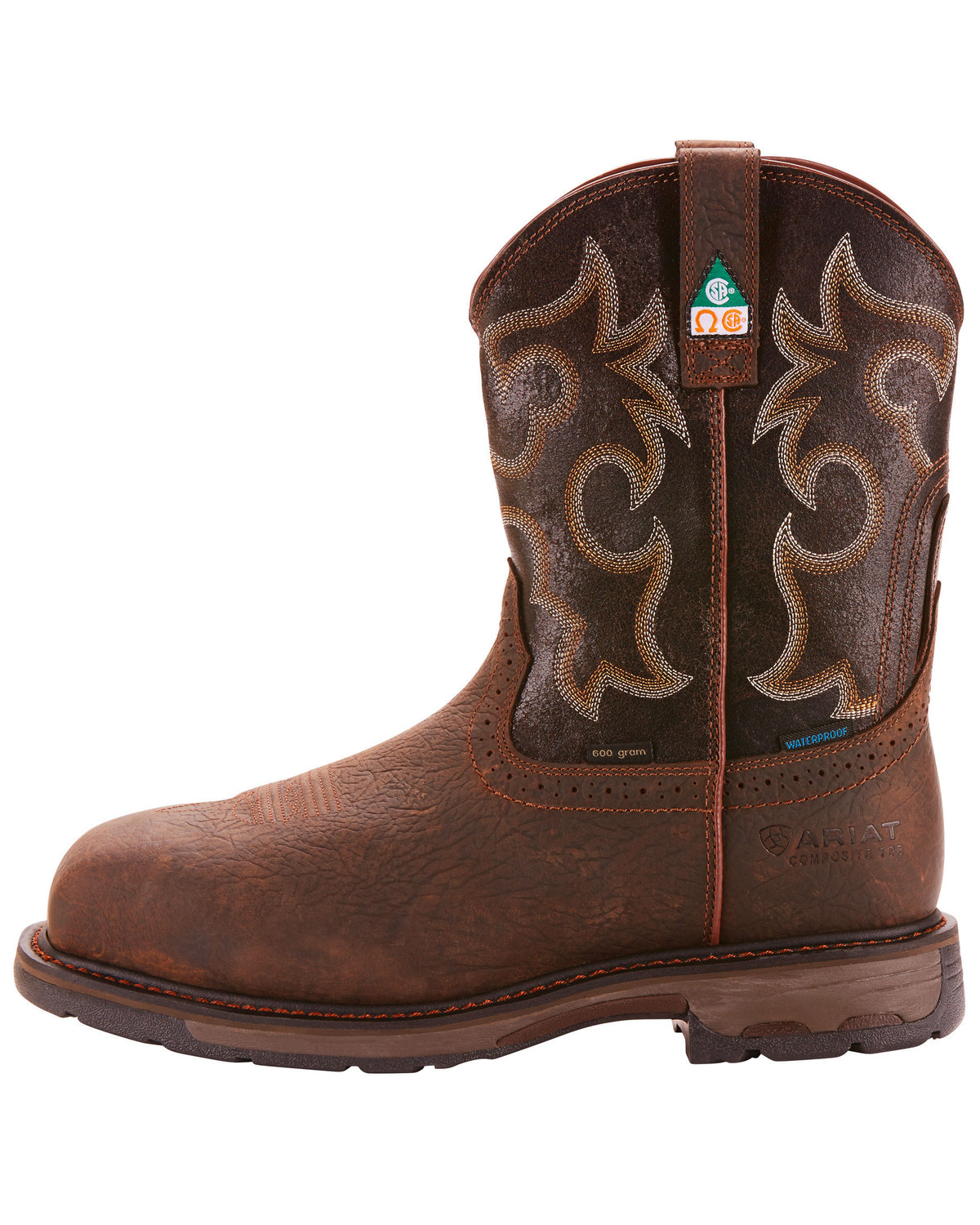 ariat workhog composite toe boots