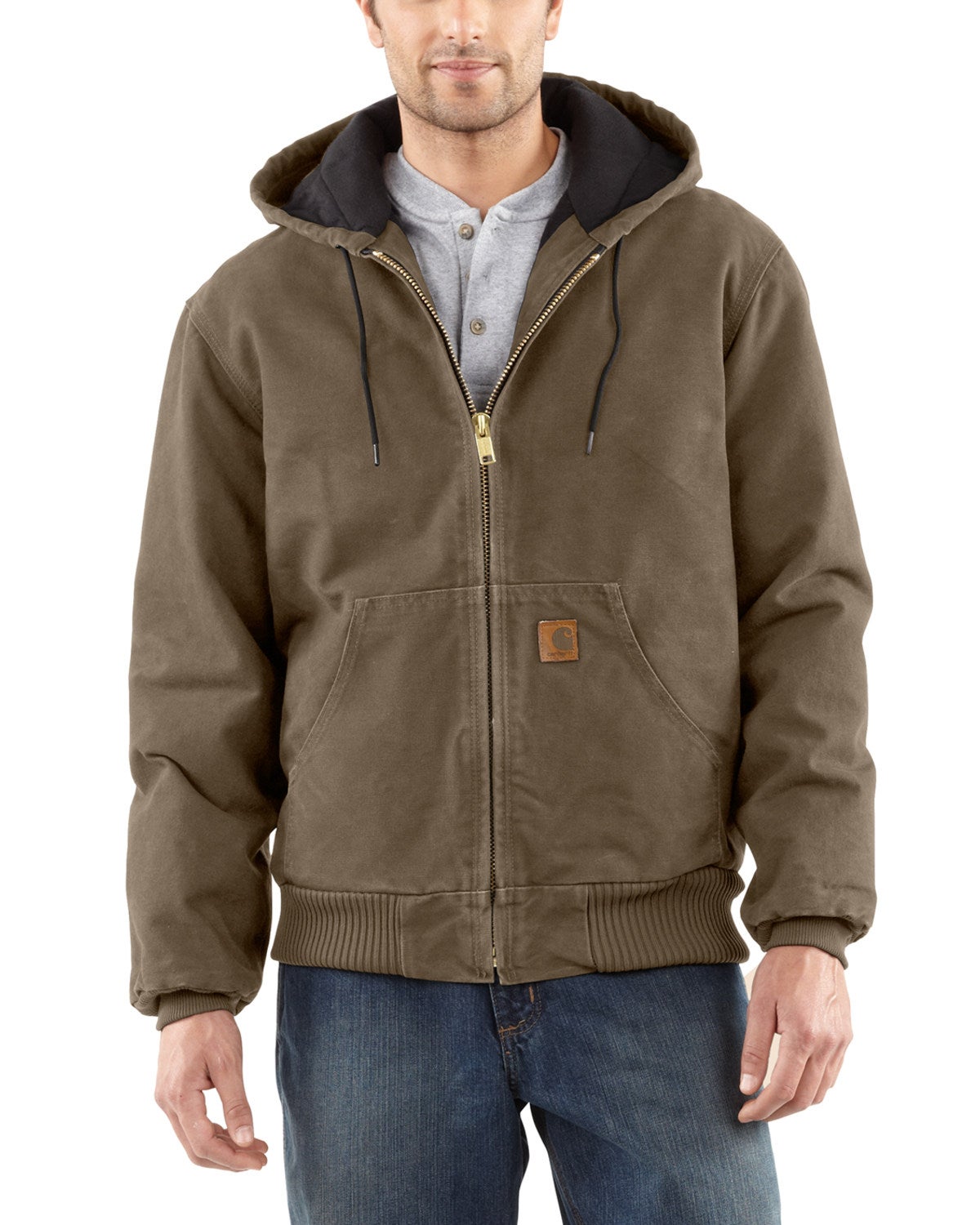 light tan carhartt jacket