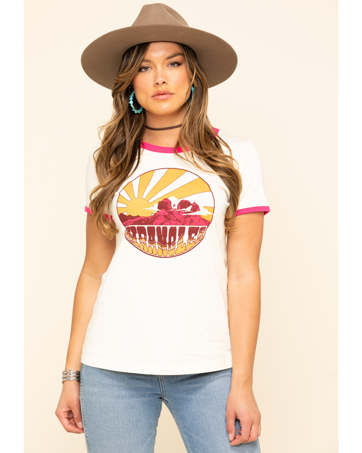 Wrangler ringer tee