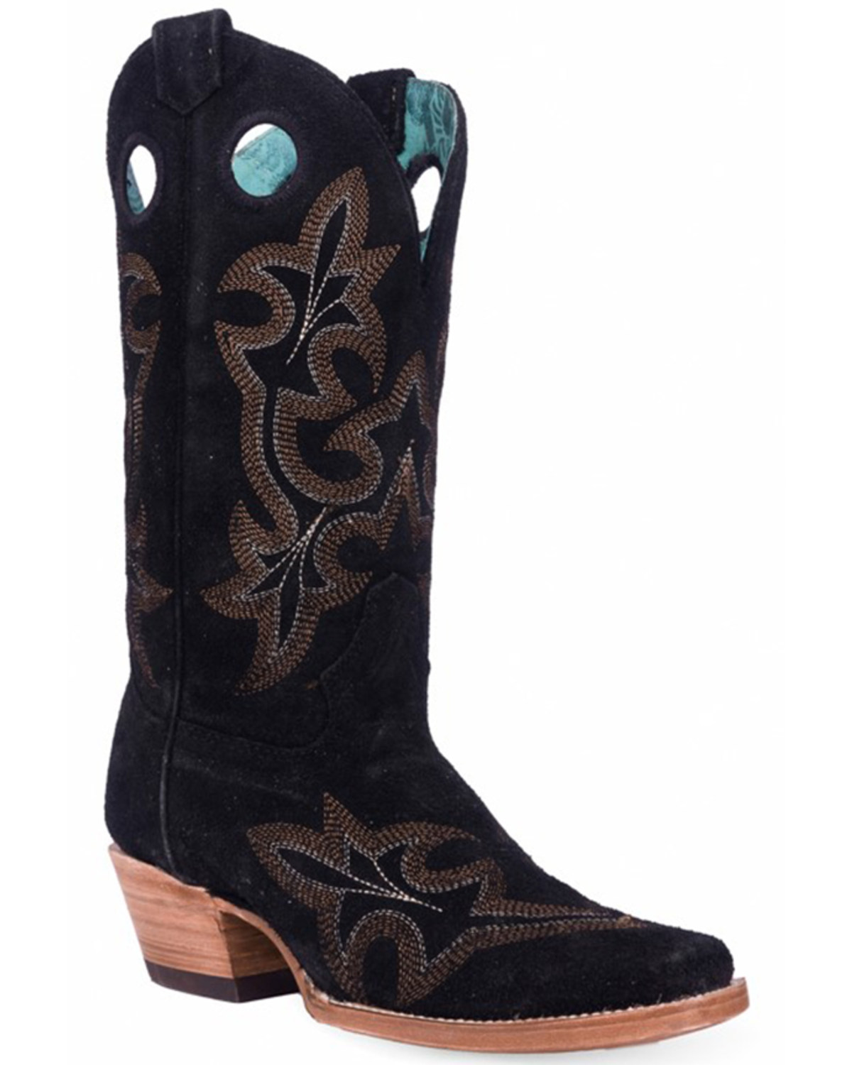 Corral Women's Suede Western Boots - Square Toe