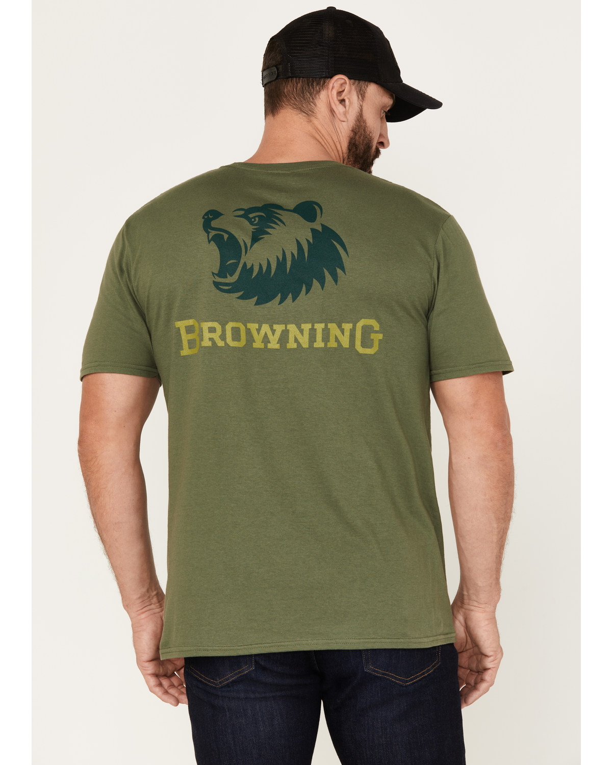 Browning Men's Bear Roar Graphic Short Sleeve T-Shirt