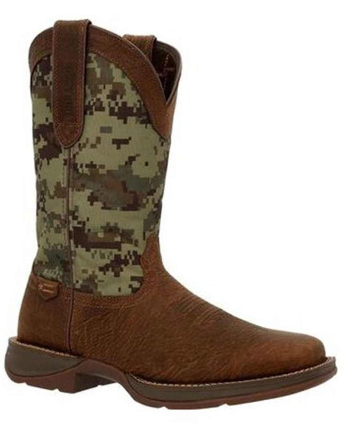 Durango Men's Rebel Camo Western Boots - Broad Square Toe
