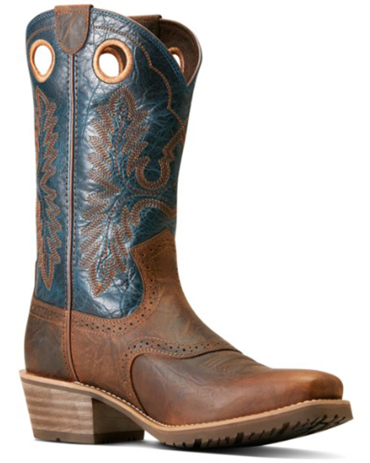 Ariat Men's Hybrid Roughstock Western Performance Boots - Square Toe