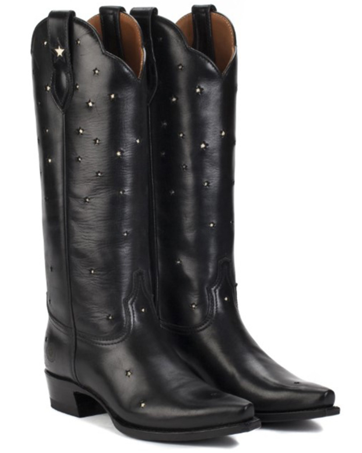 Ranch Road Boots Women's Presidio Star Inlay Tall Western - Snip Toe