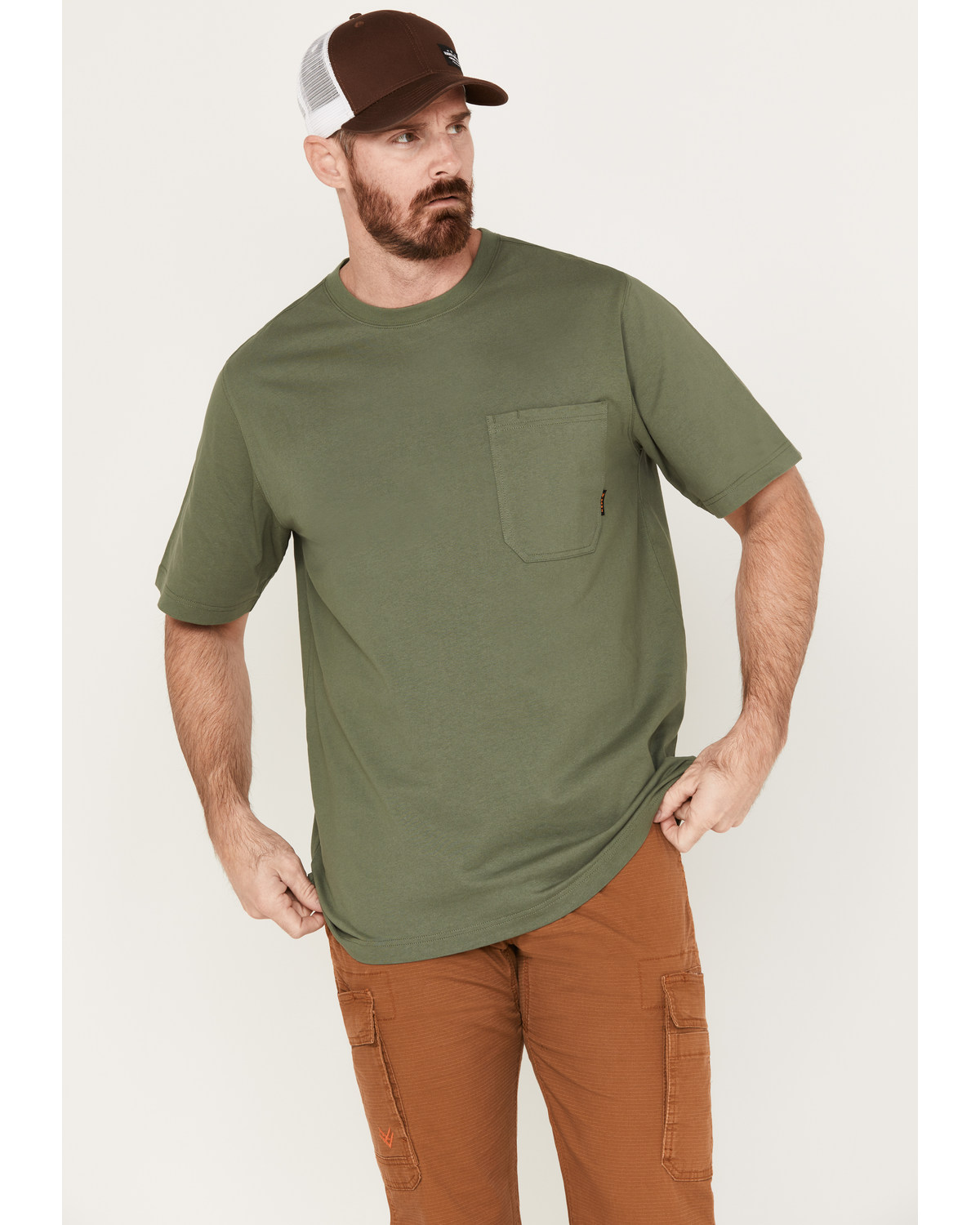 Hawx Men's Forge Short Sleeve Work Pocket T-Shirt