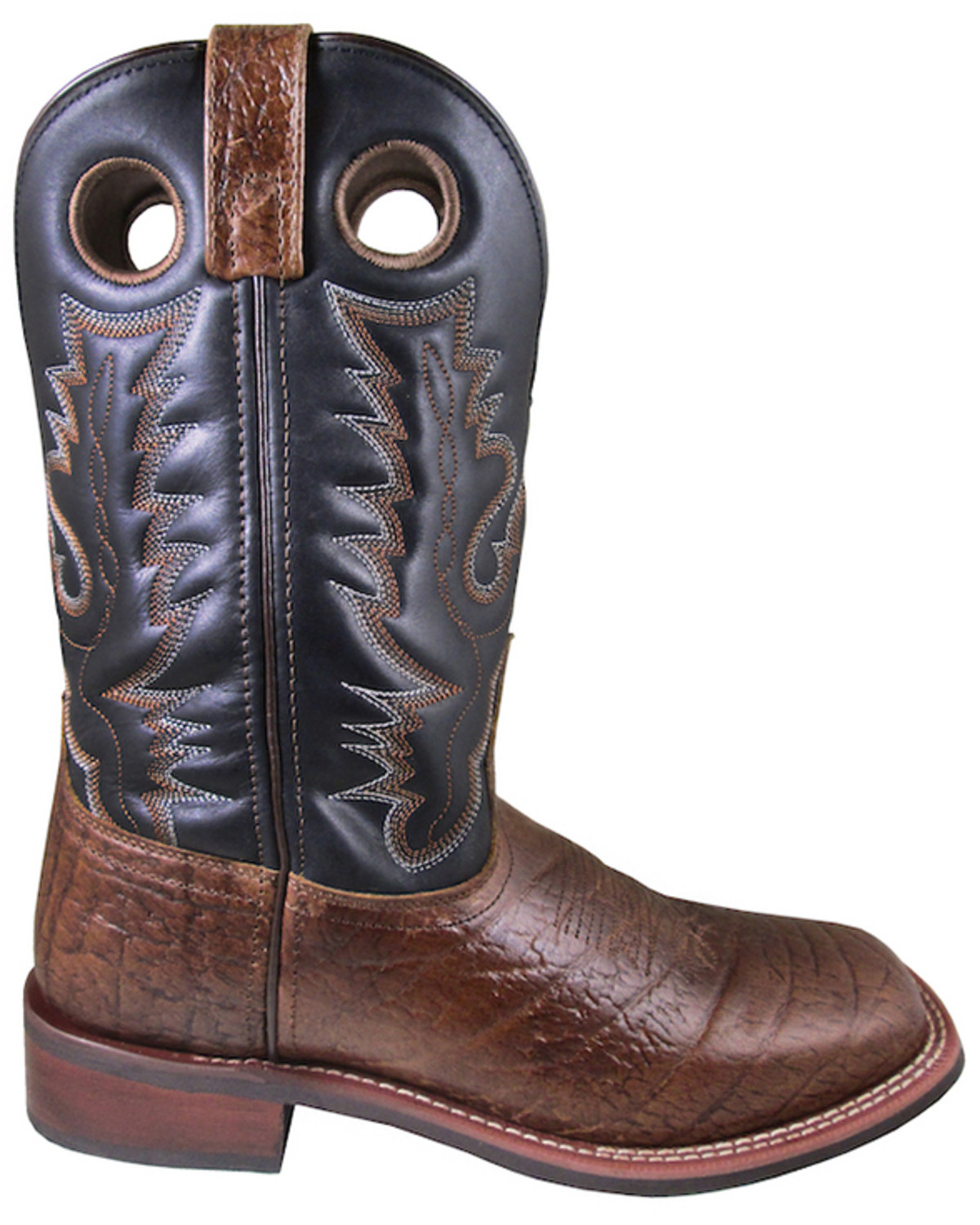 Smoky Mountain Men's Wyatt Western Boots - Broad Square Toe