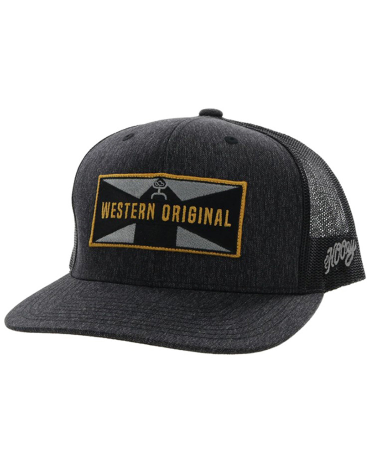 Hooey Men's Holley Embroidered Patch Trucker Cap