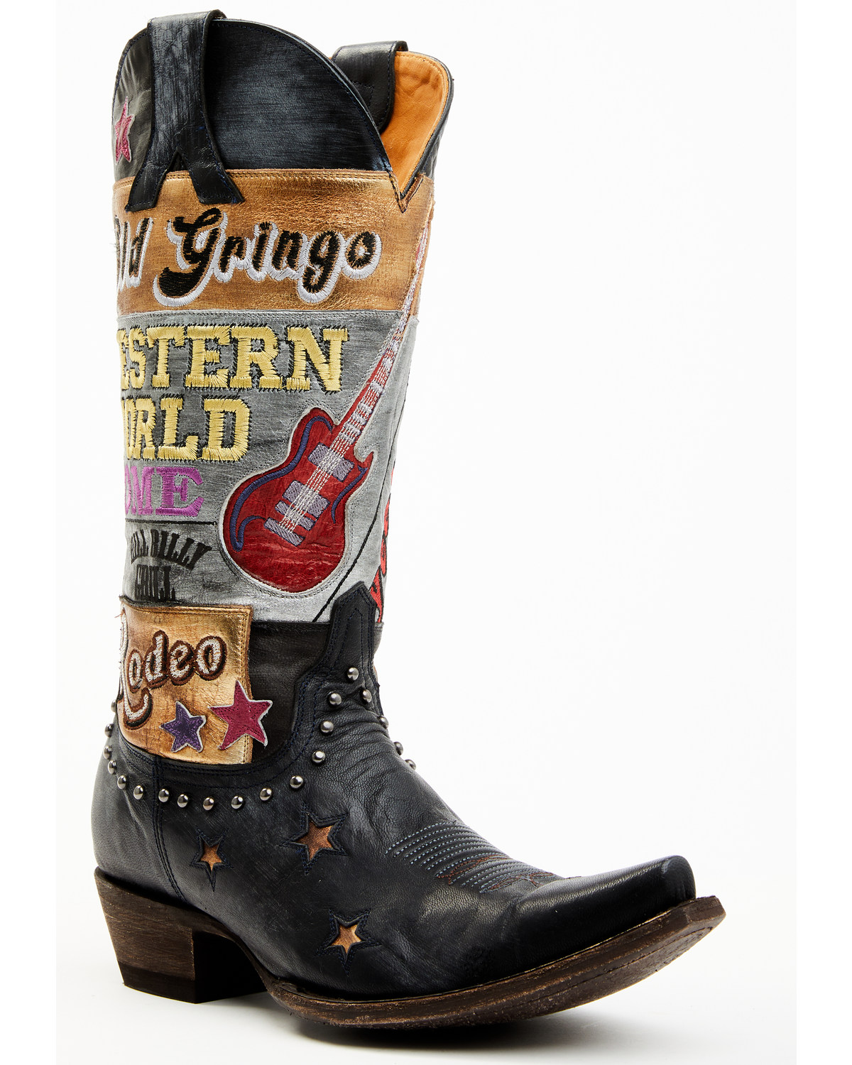 Old Gringo Women's Paradise Vesuvio Embroidered Tall Western Boots - Snip Toe