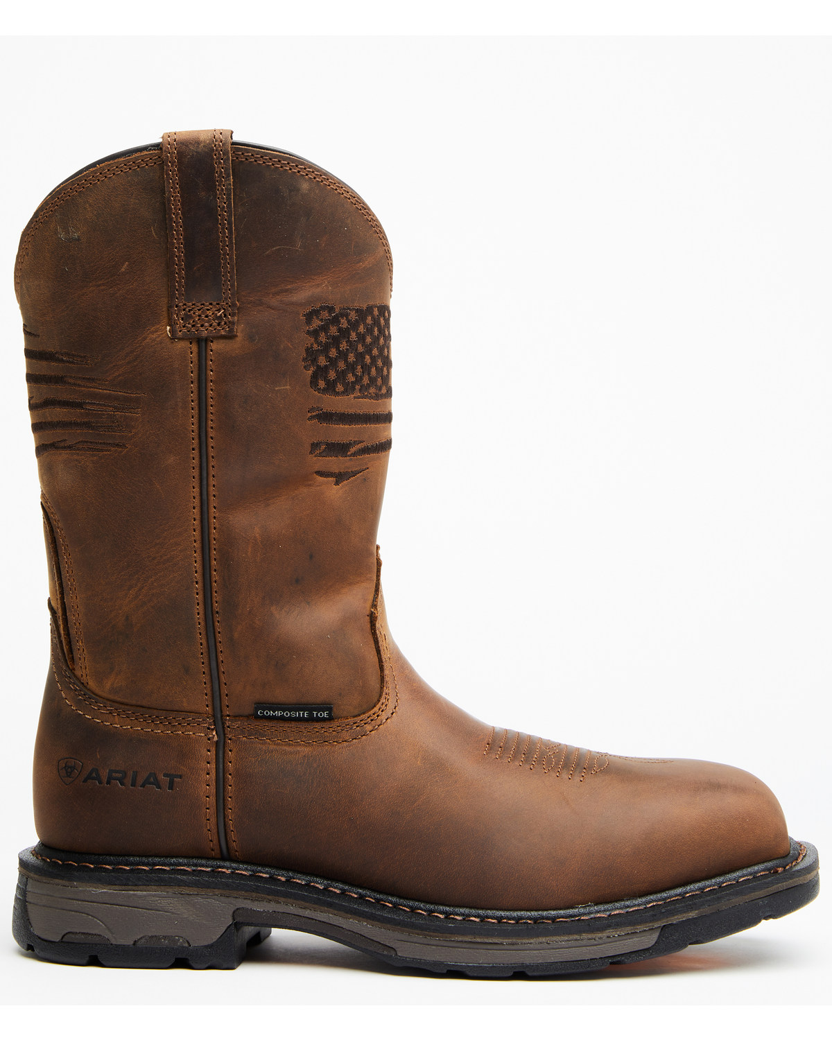 men's liberty western work boots composite toe