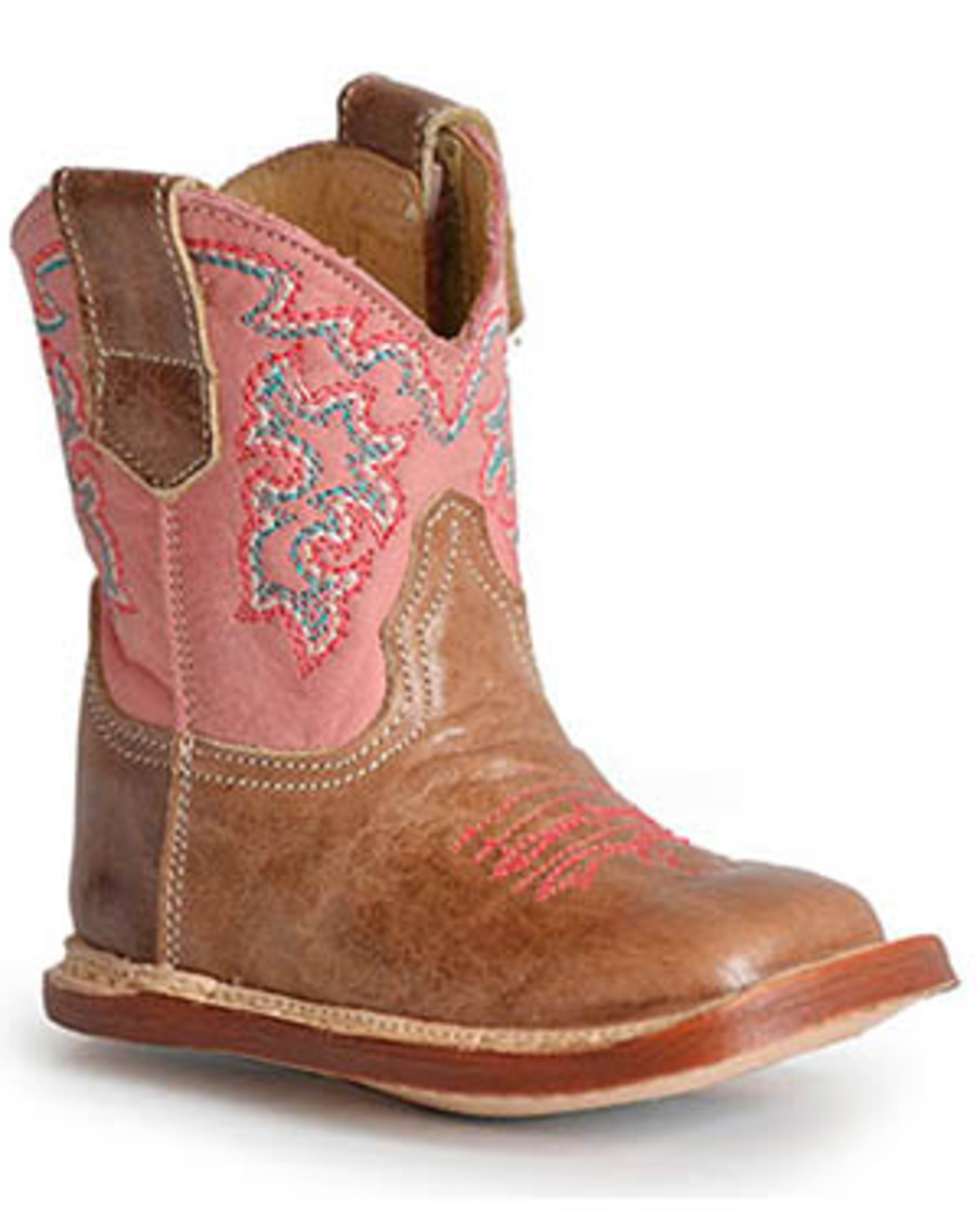 Roper Infant Girls Cowbabies Parker Western Boots - Broad Square Toe