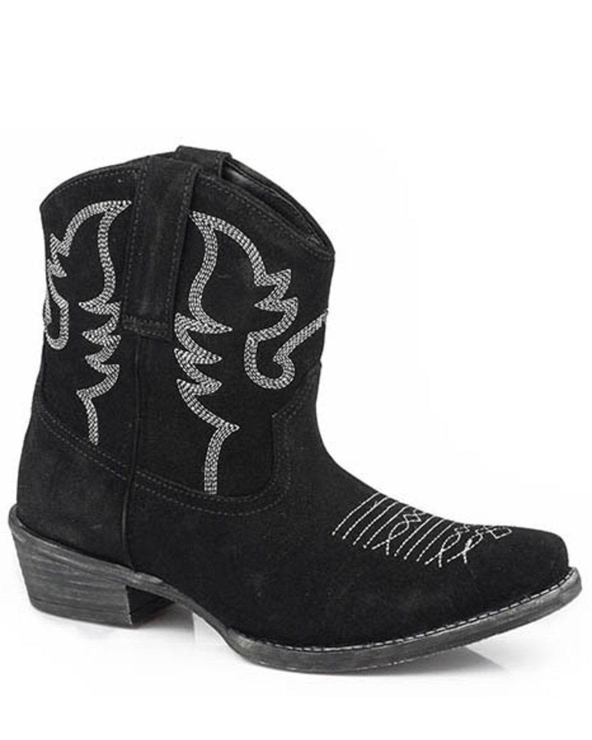 black western booties women's