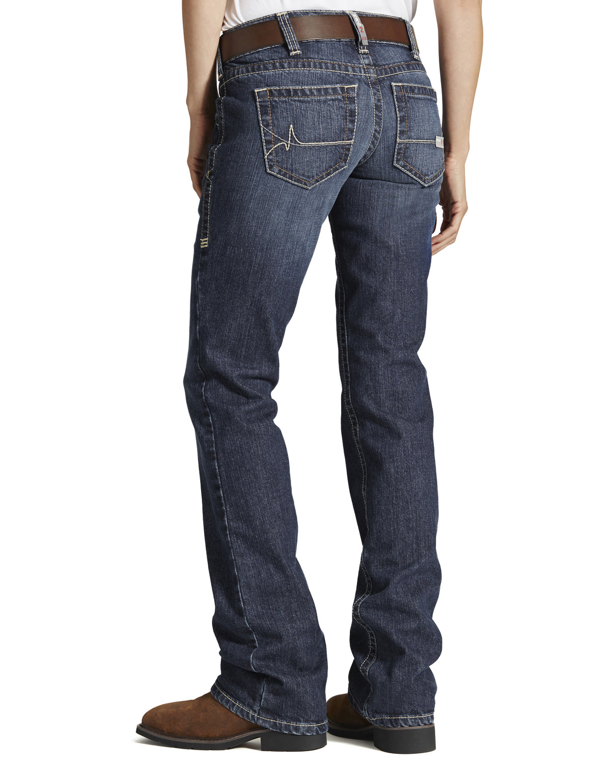 Ariat Women's Mid Rise Flame Resistant Boot Cut Jeans