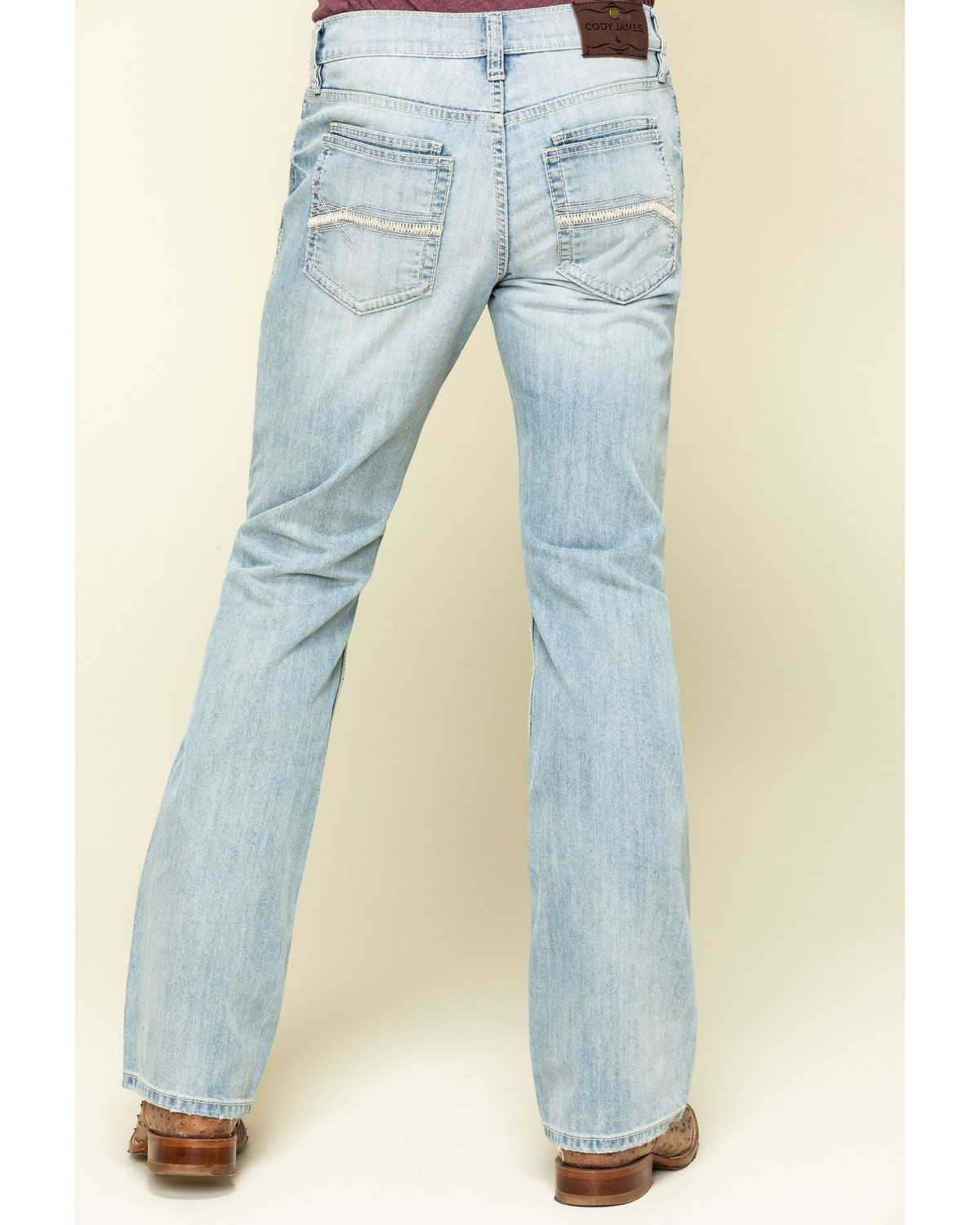 men's slim bootcut jeans