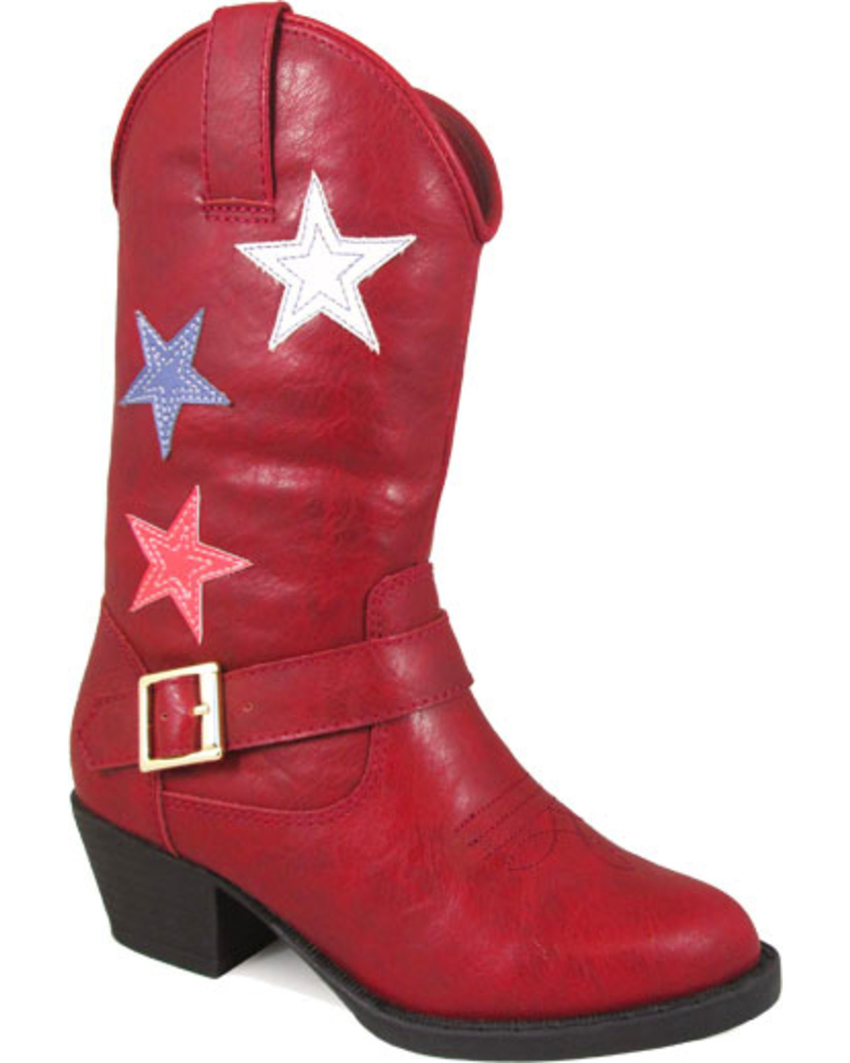 girls red western boots