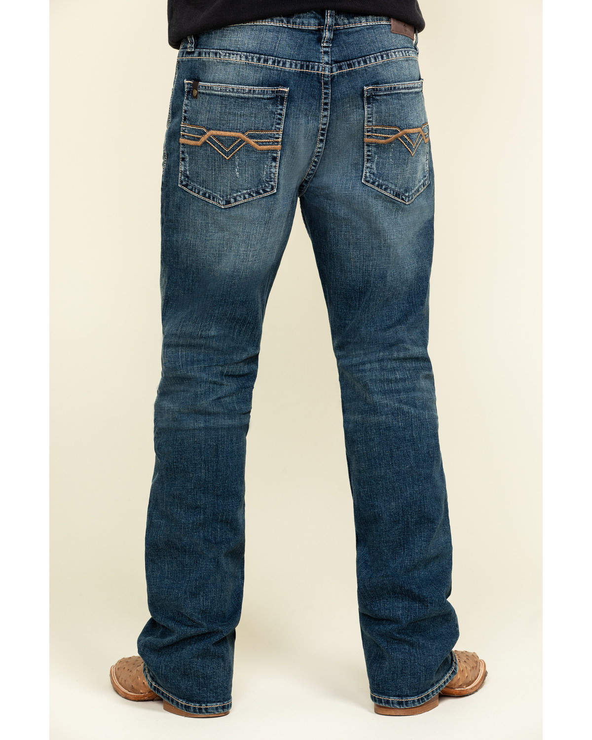 Cody James Core Men's Sundance Medium Wash Stretch Slim Bootcut Jeans ...