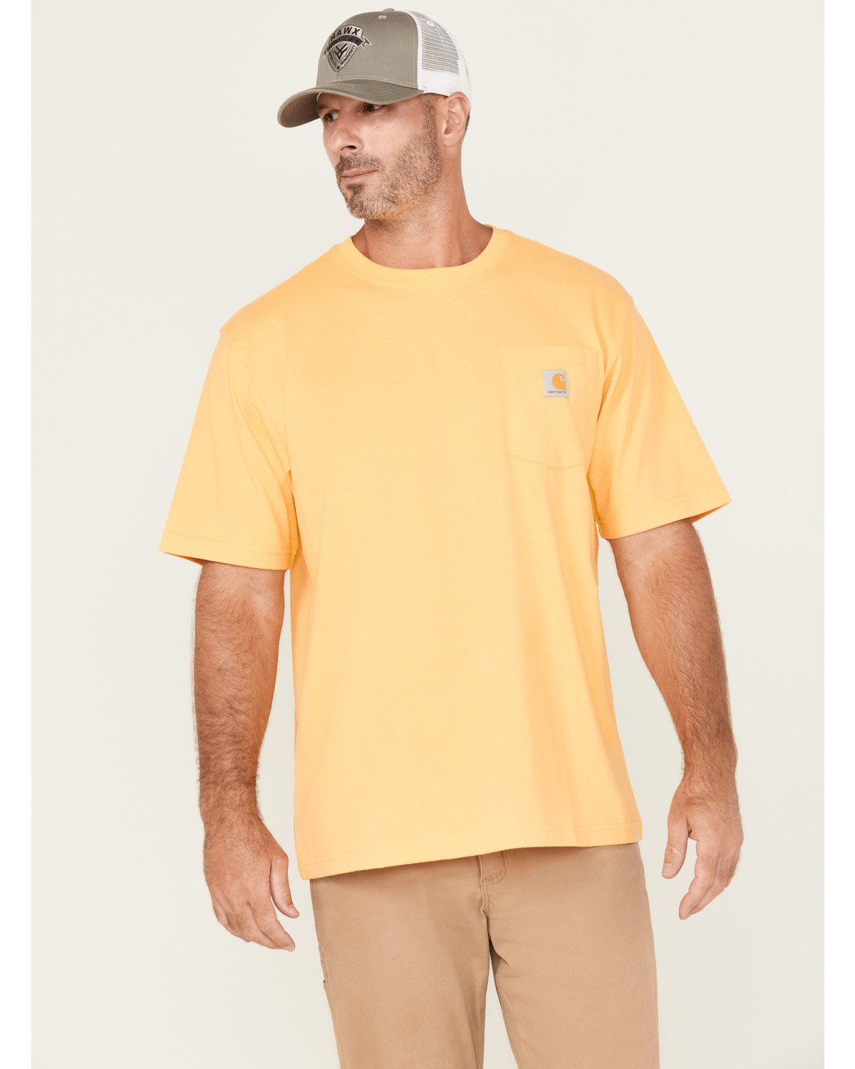 Carhartt Men's Loose Fit Heavyweight Short Sleeve Pocket T-Shirt