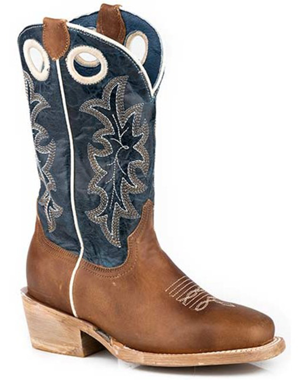 Roper Boys' Ride Em' Cowboy Western Boots - Square Toe