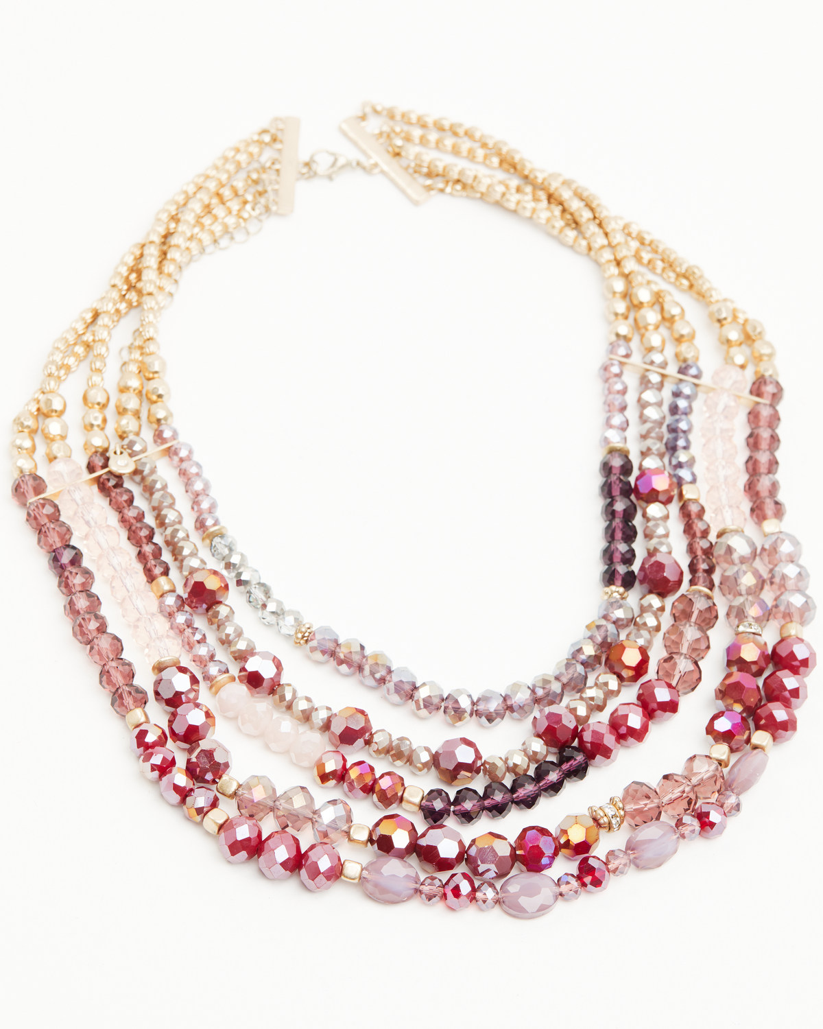Shyanne Women's Rosa Lane Beaded Layered Necklace