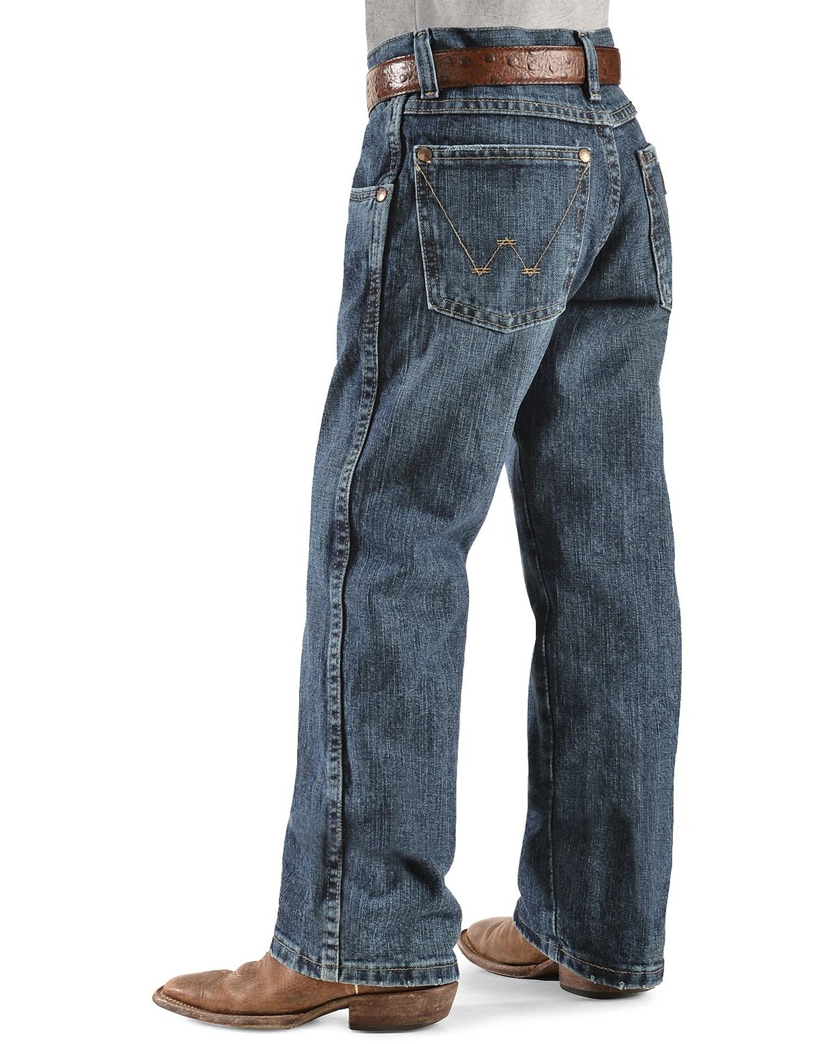 wrangler straight fit jeans