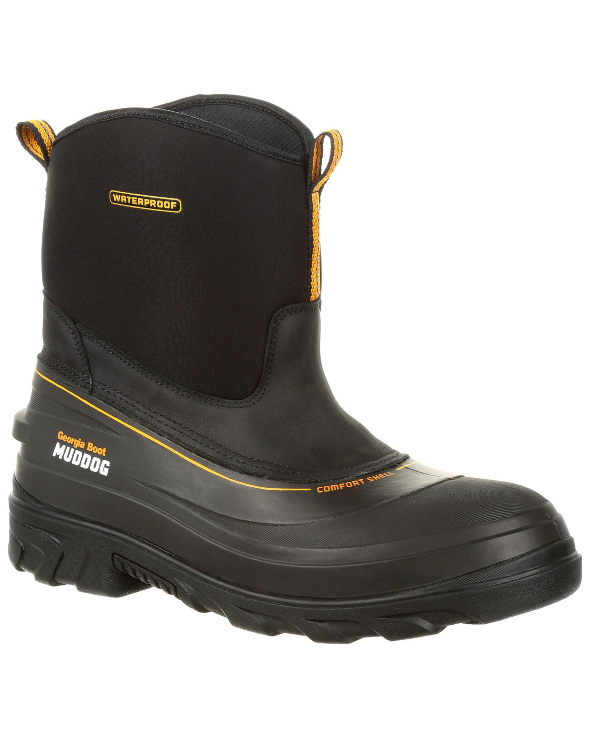 Georgia Boot Men S Muddog Waterproof Work Boots Round Toe Boot Barn
