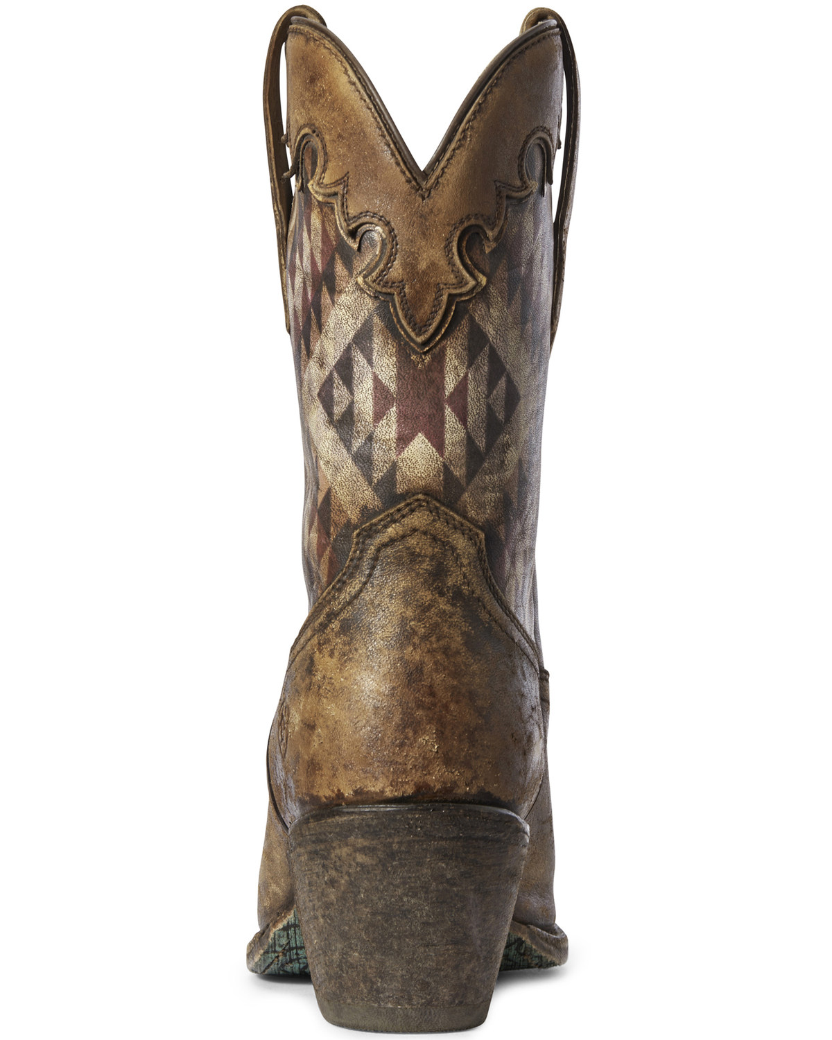 Ariat Women's Gemma Aztec Print Western Boots Snip Toe Boot Barn