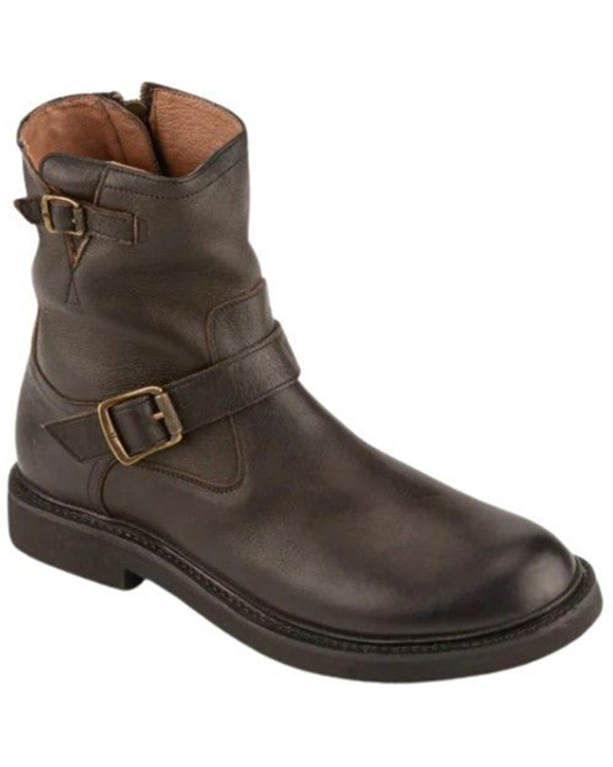 Frye Men's Dean Moto Boots - Round Toe