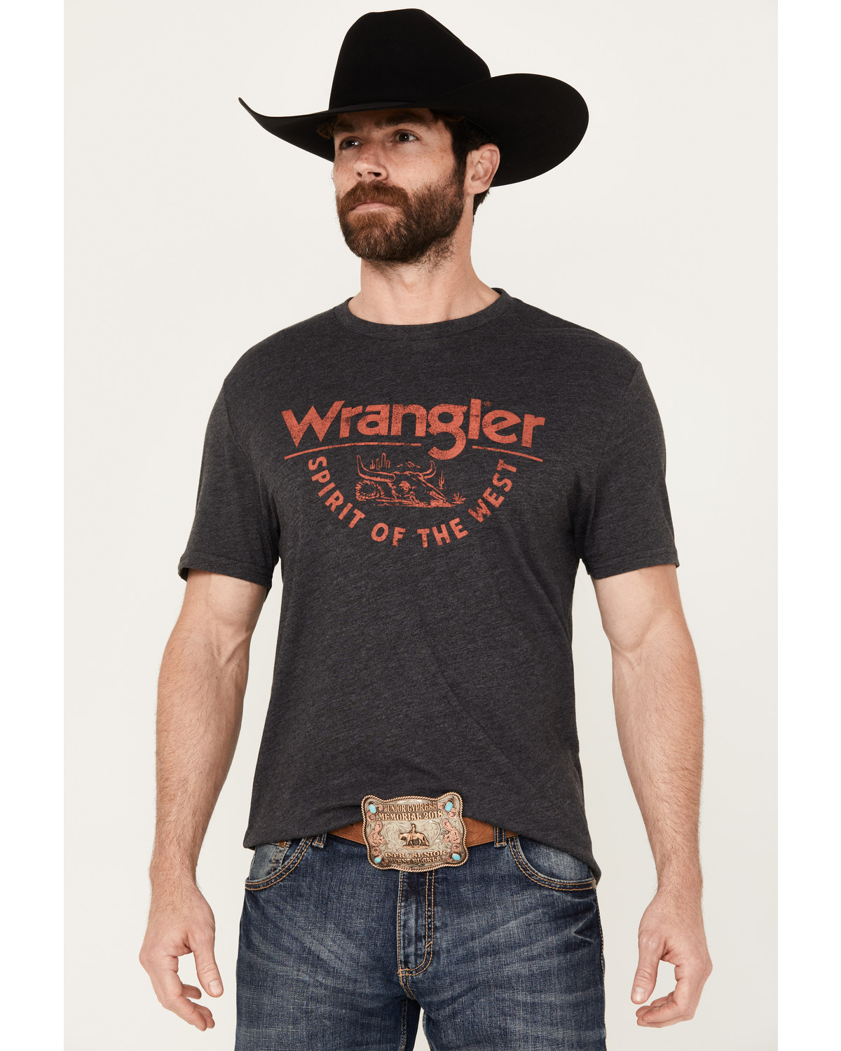 Wrangler Men's Boot Barn Exclusive Spirit of the West Short Sleeve Graphic T-Shirt