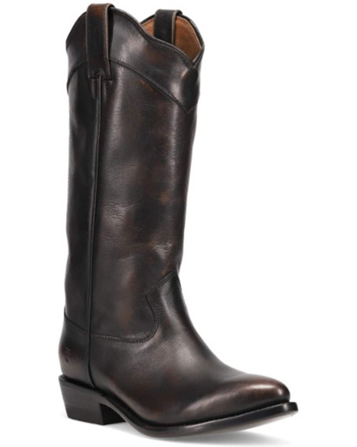 Frye Women s Billy Western Fabric Leather Boots Westland Mall