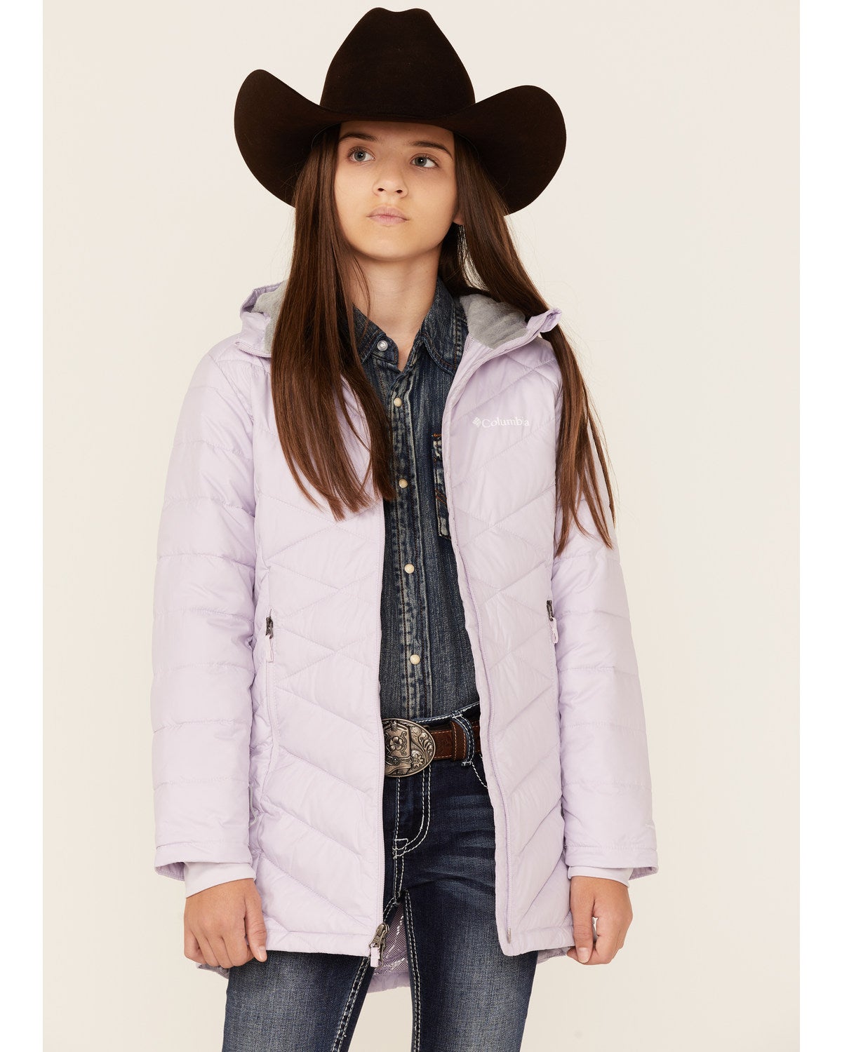 light purple columbia jacket