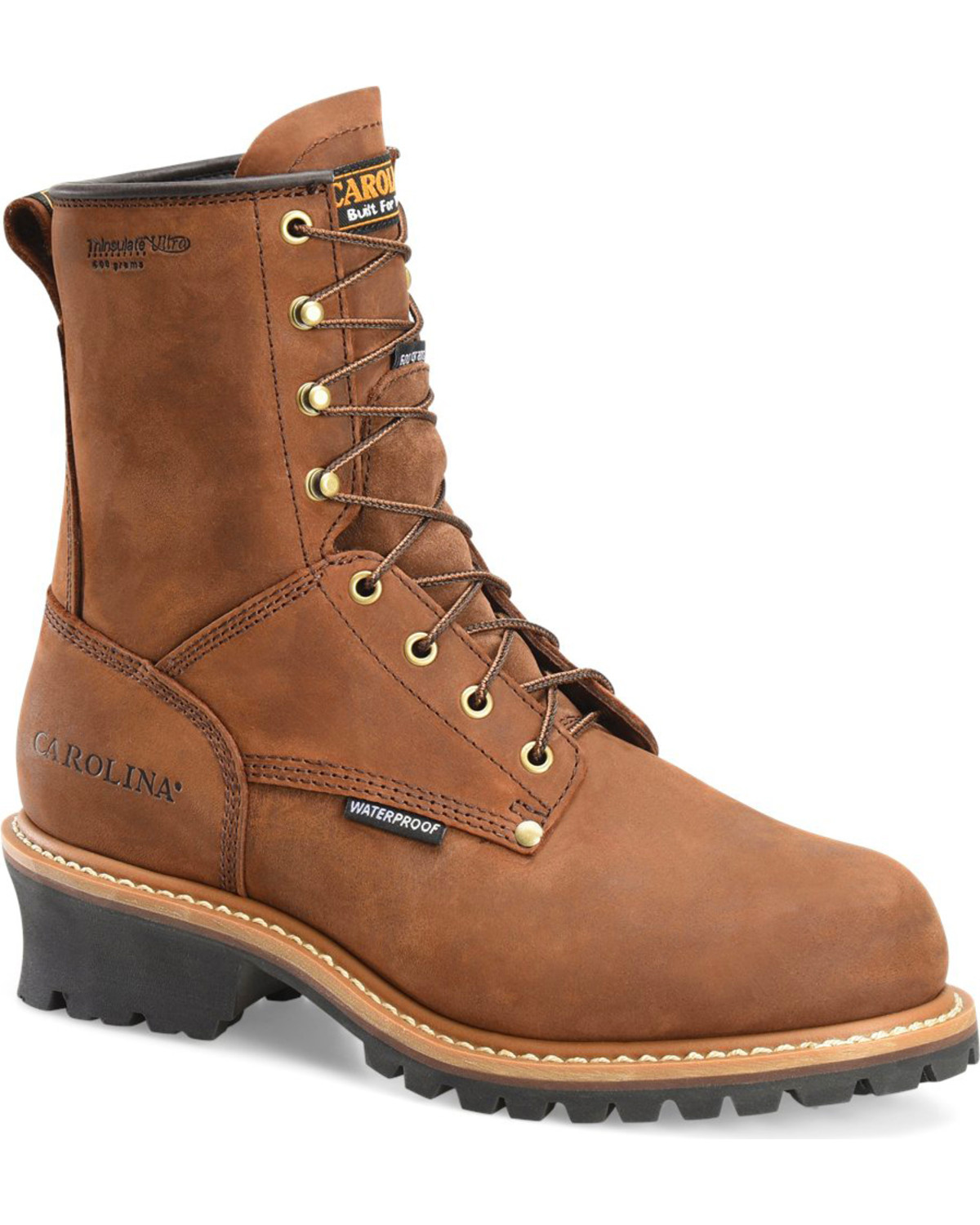 Carolina Men's Steel Toe 8" Work Boots