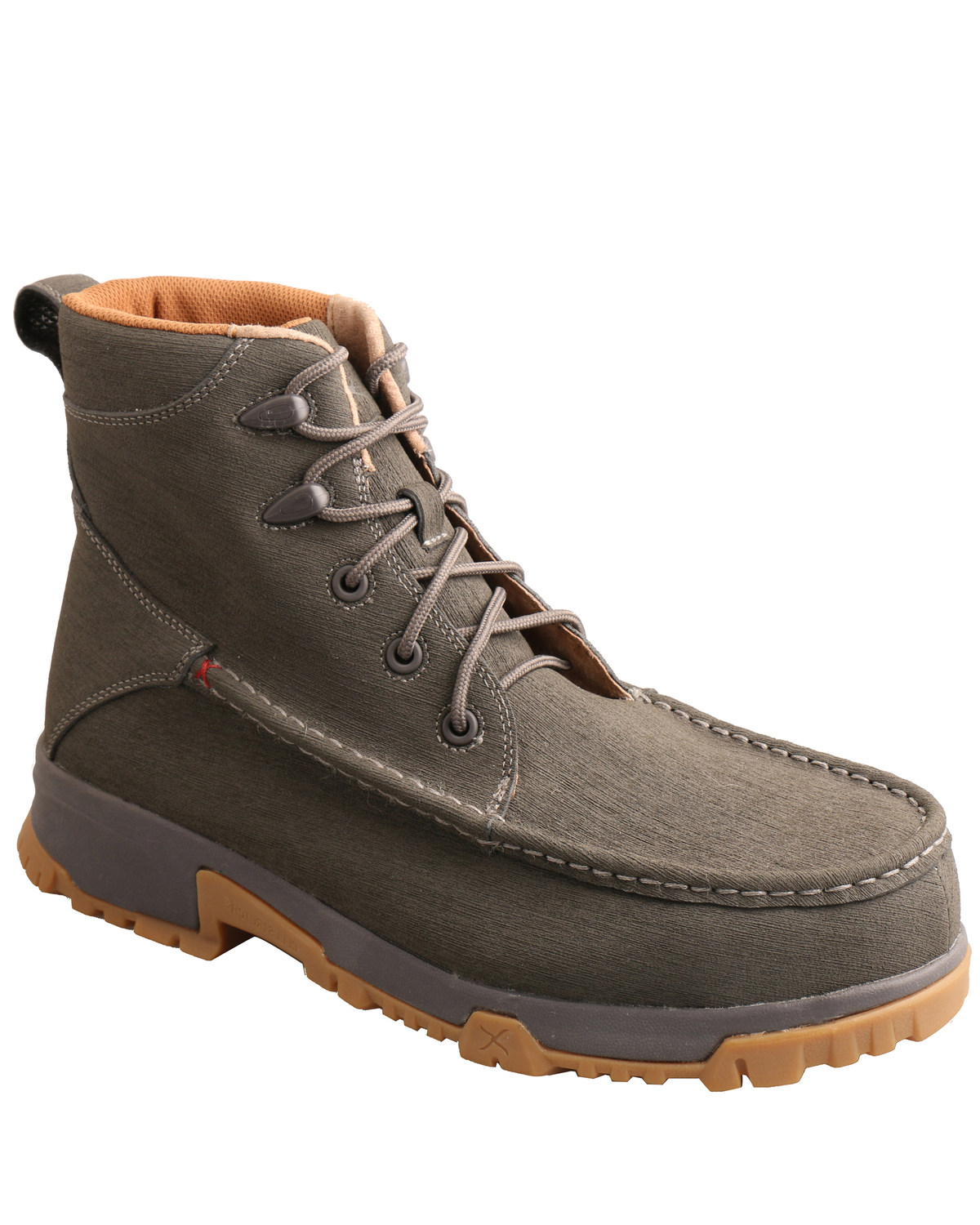 Twisted X Men's Gray Work Boots - Soft Toe