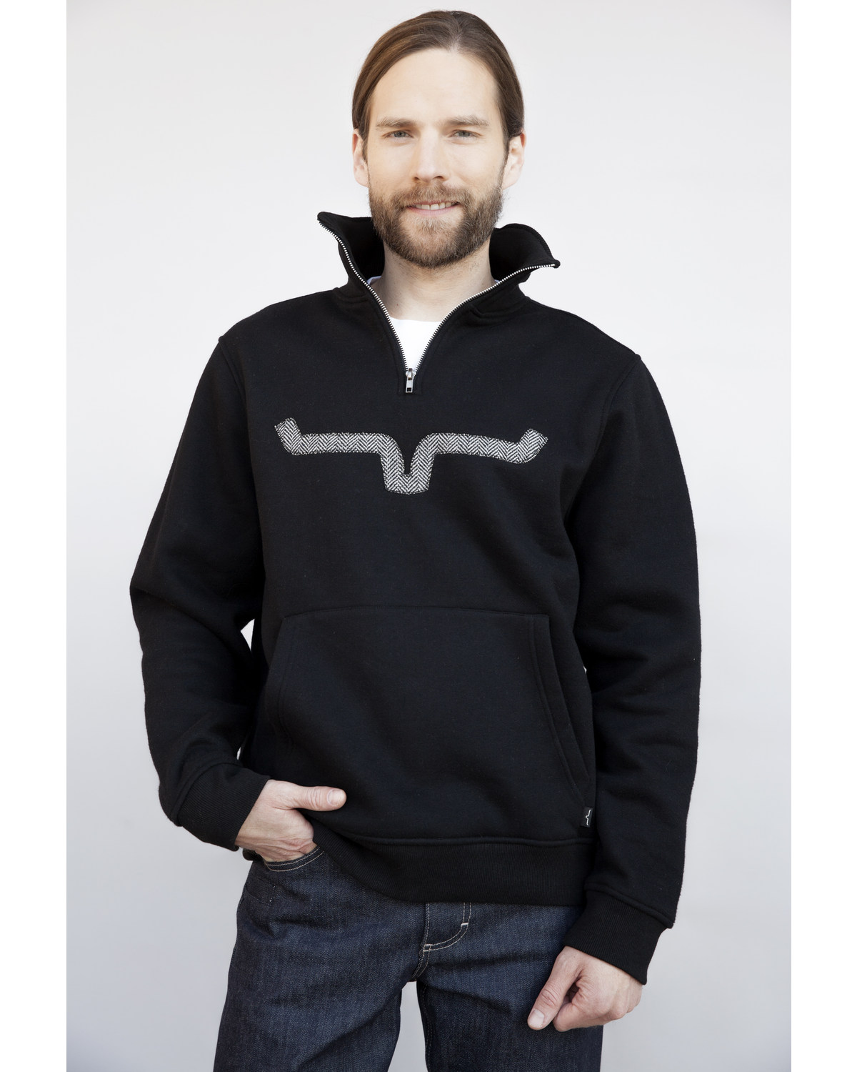 western quarter zip pullover