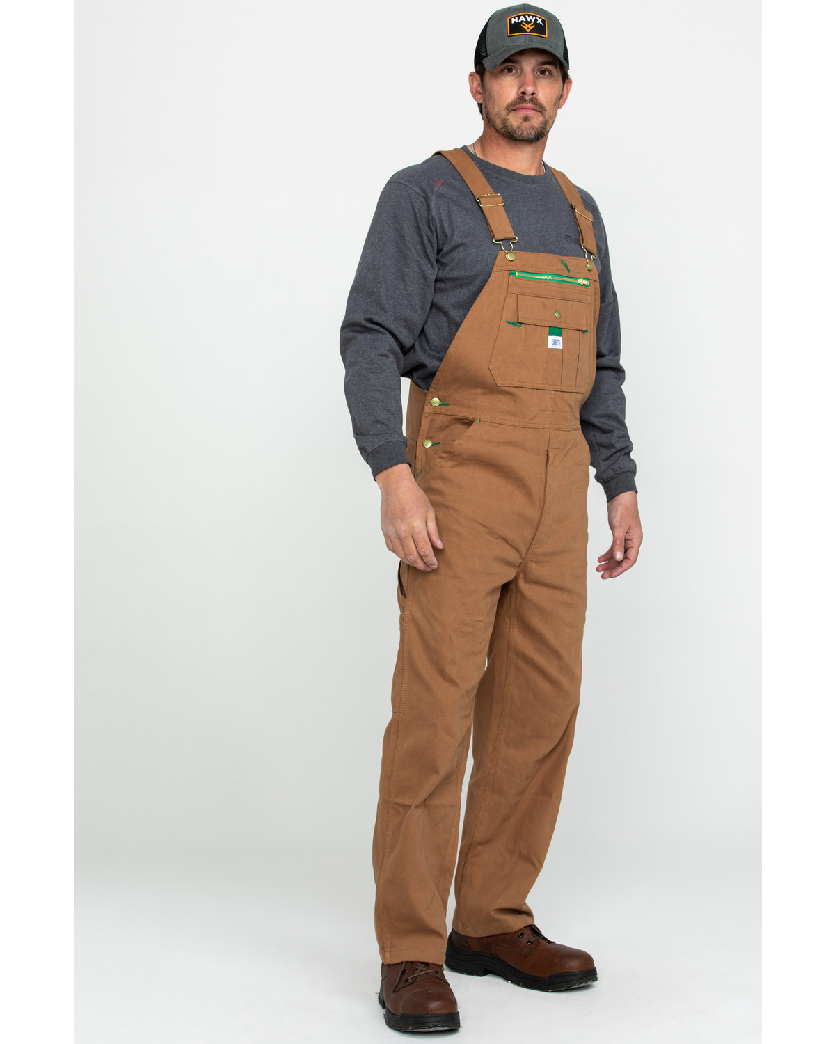 tan overalls mens