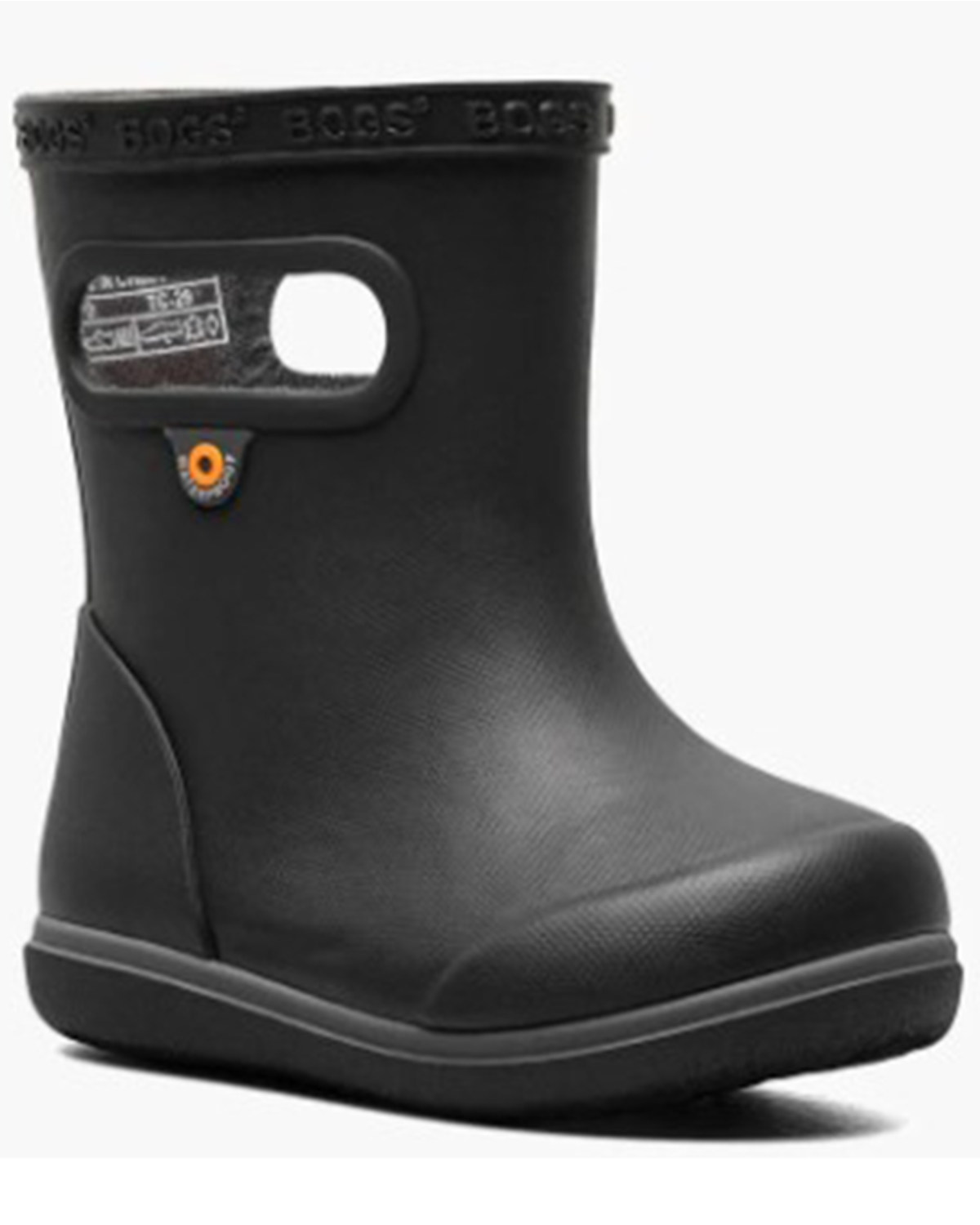 Bogs Boys' Skipper II Solid Rain Boots