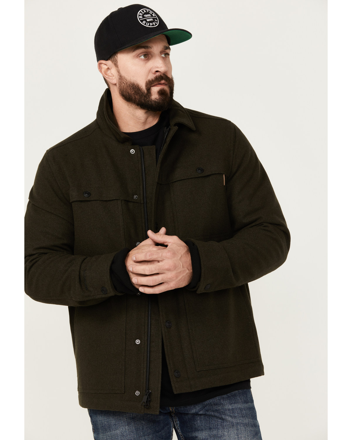 Brothers and Sons Men's Franklin Wool 2 1 Jacket