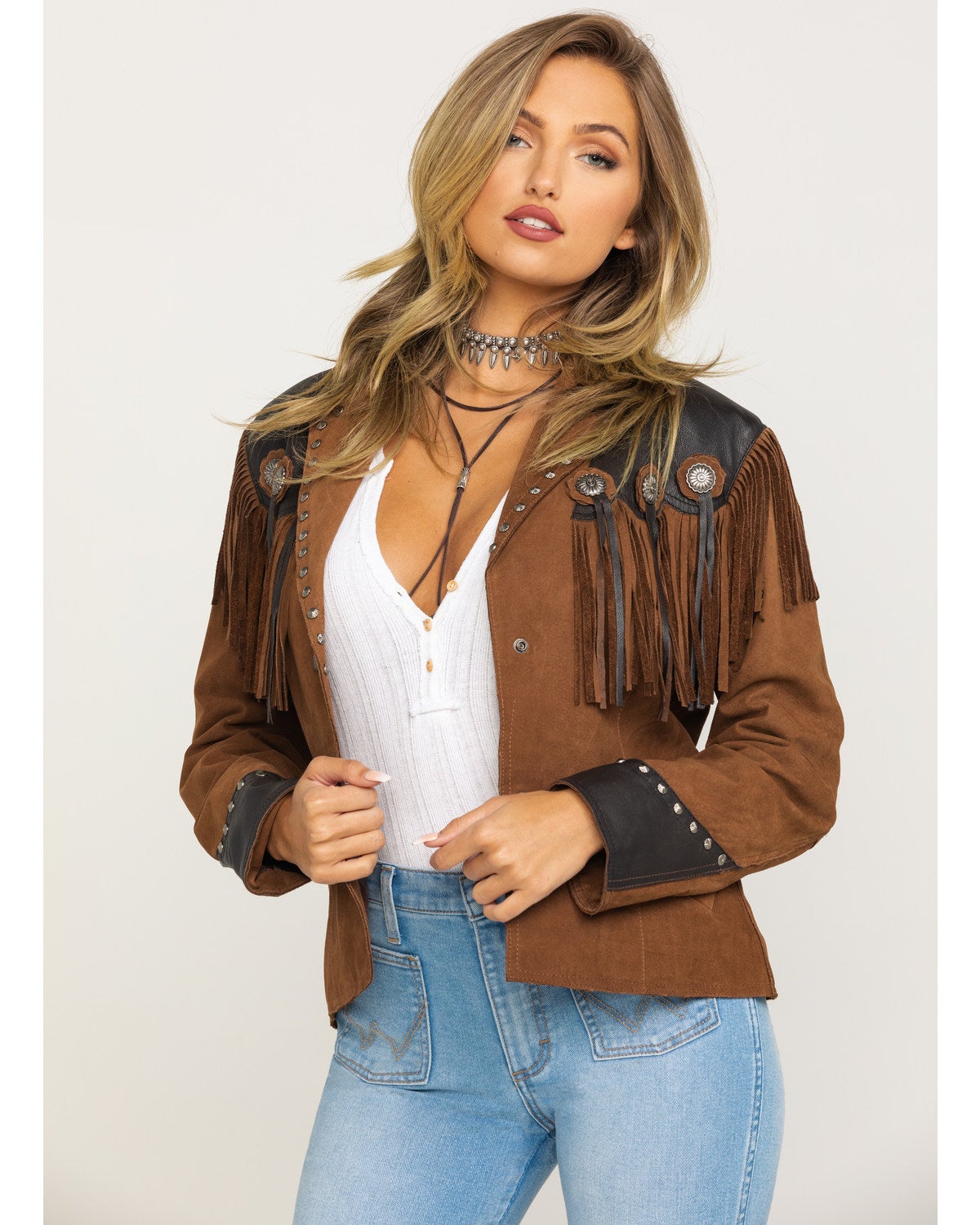 brave soul fringe jacket