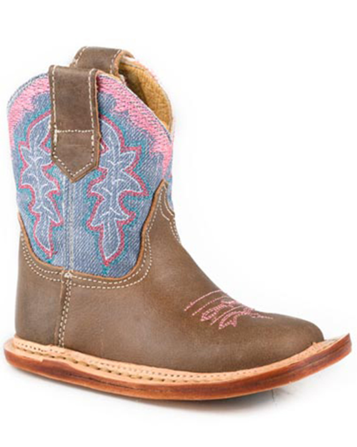 Roper Infant Girls' Cowbabies Bella Western Boots - Broad Square Toe