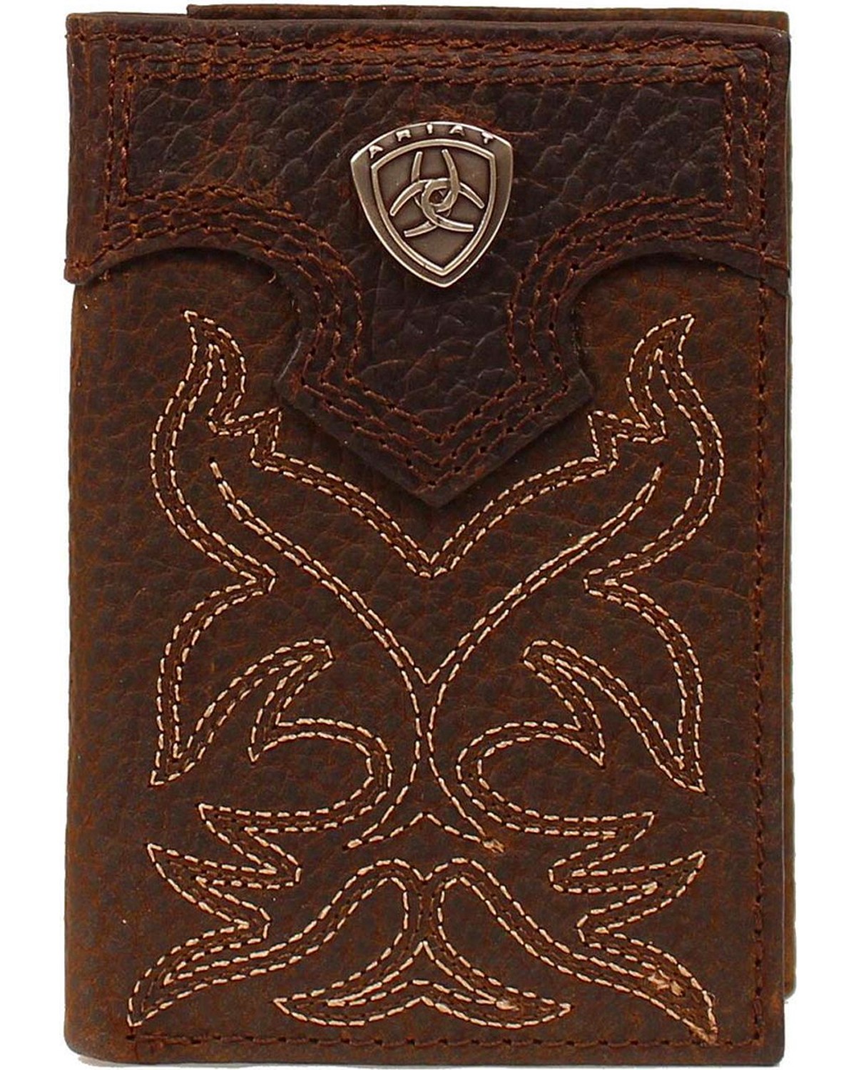 ariat boot stitched rodeo wallet