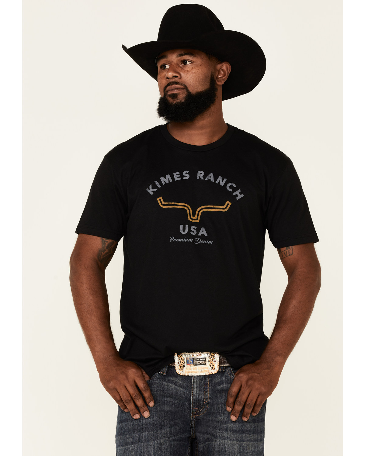 Kimes Ranch Men's Arch Logo Short Sleeve T-Shirt