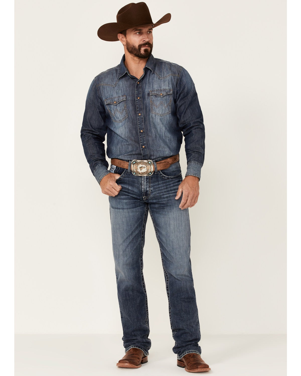 Cinch Men's White Label Medium 