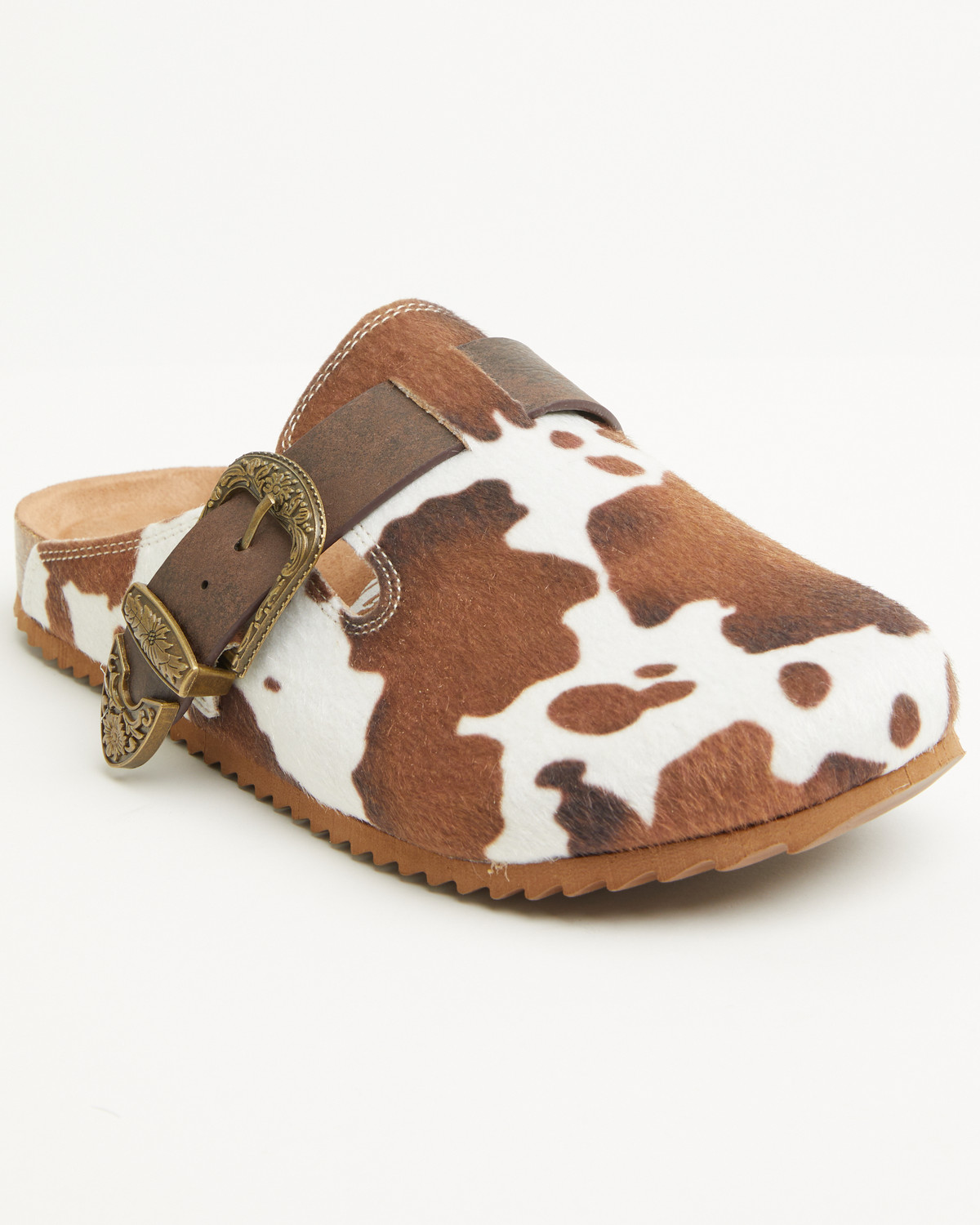 Very G Women's Andi Cow Print Shoes