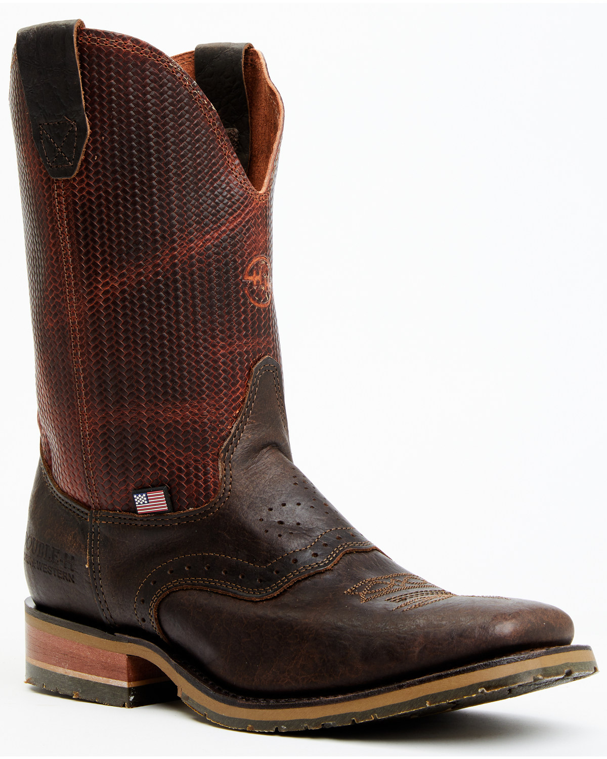 Double h ice roper boots discount