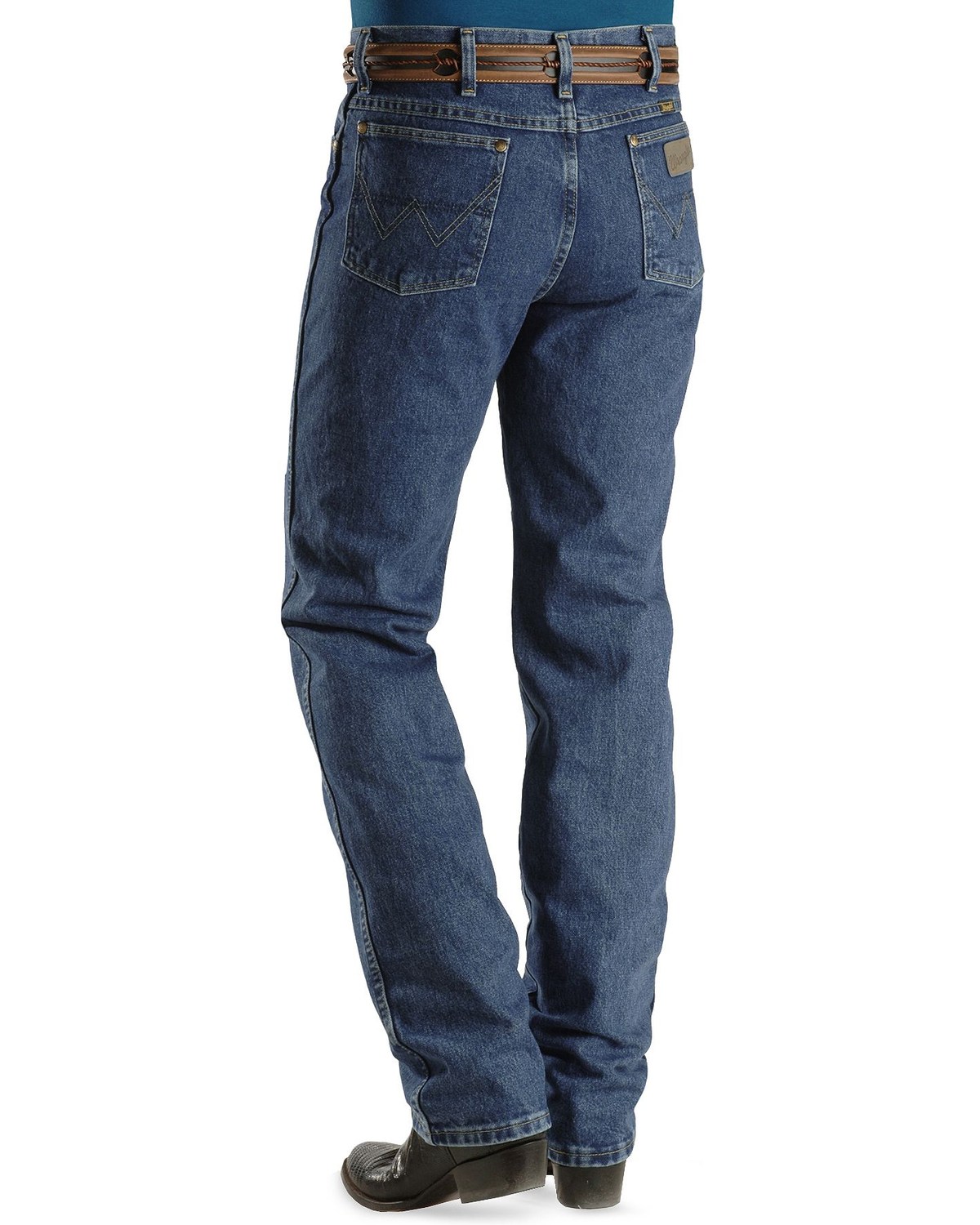 George Strait Wrangler Men's Slim Fit Western Jeans