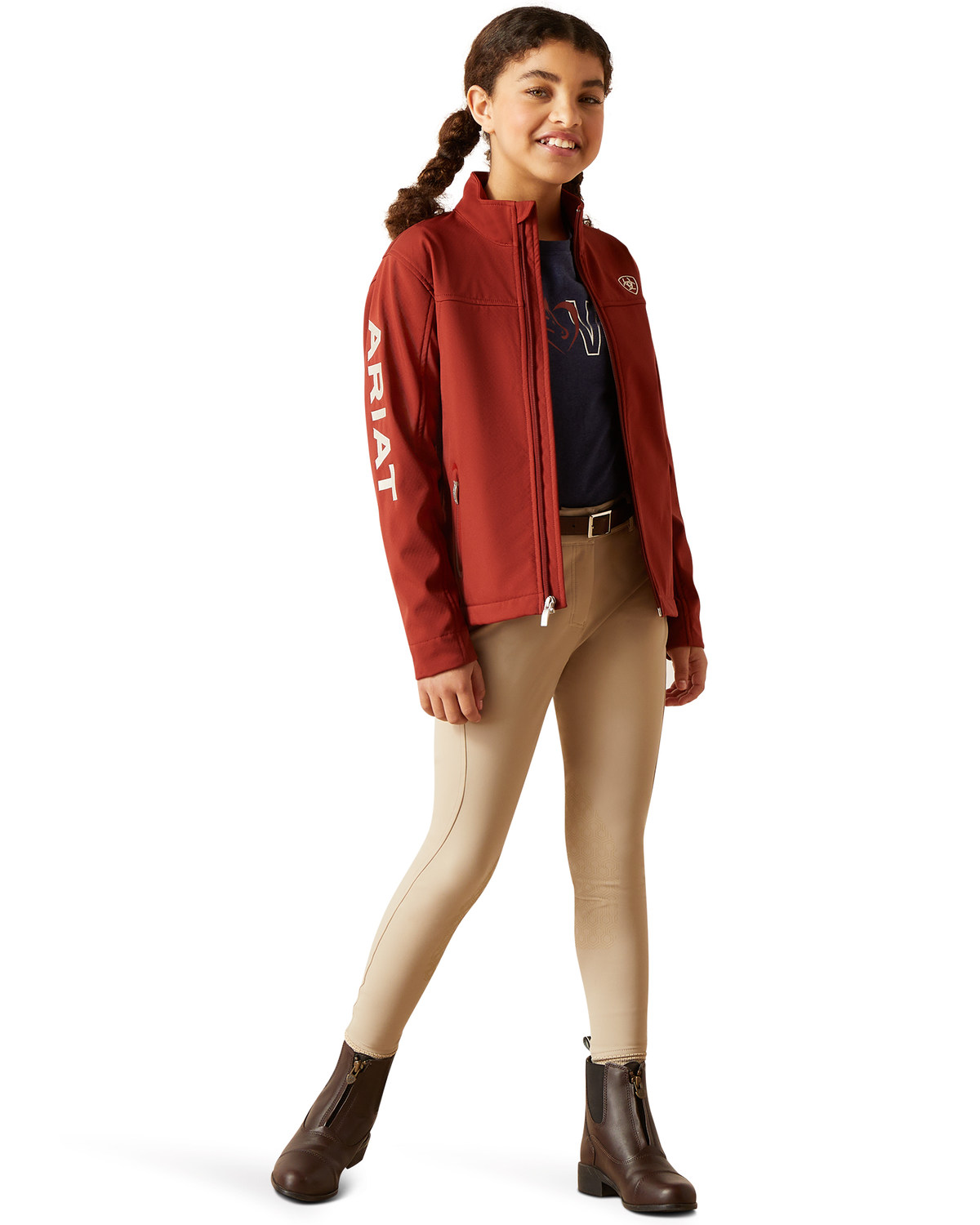 Ariat Girls' New Team Softshell Jacket