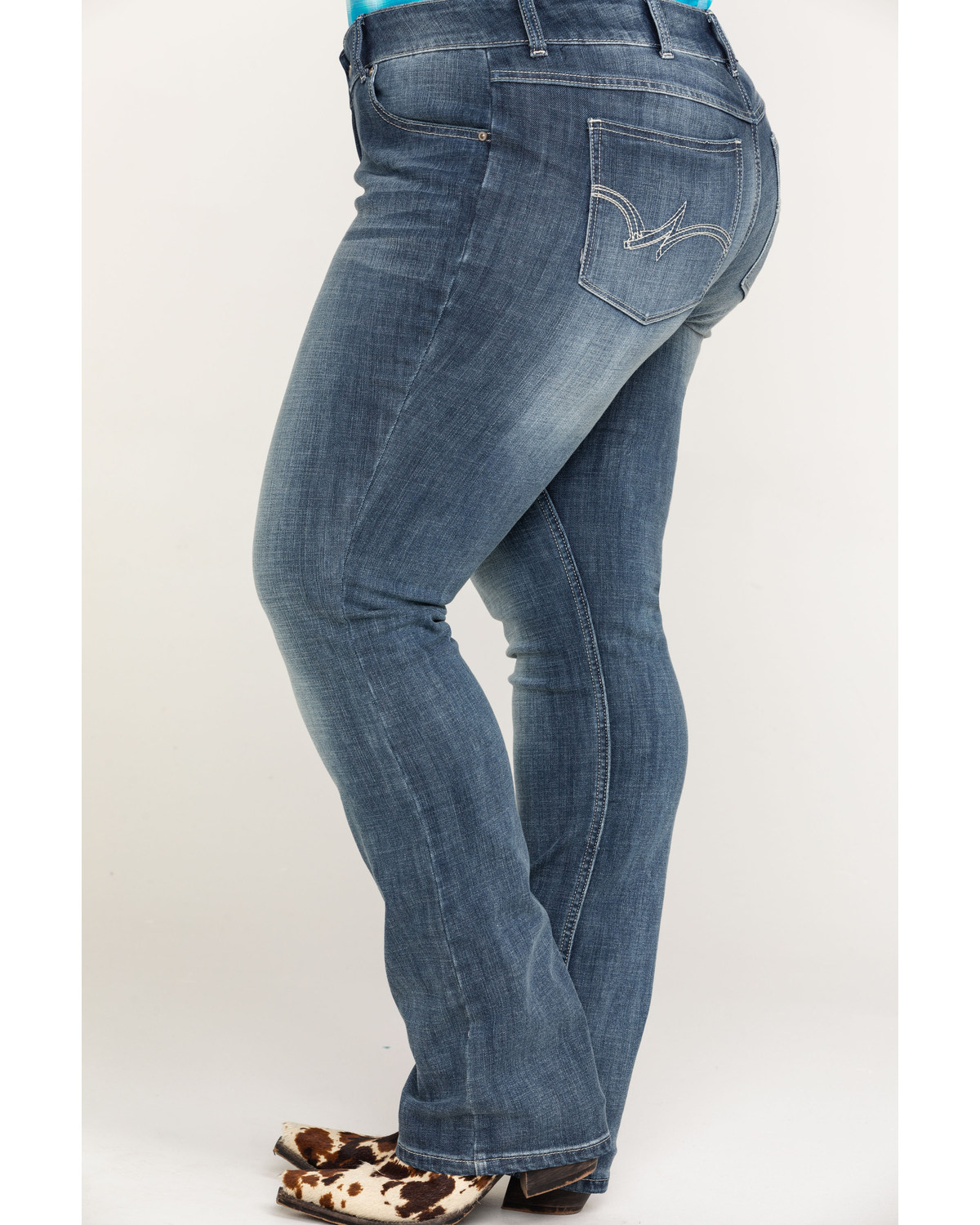 Wrangler Women's Straight Leg Jeans Plus Boot Barn