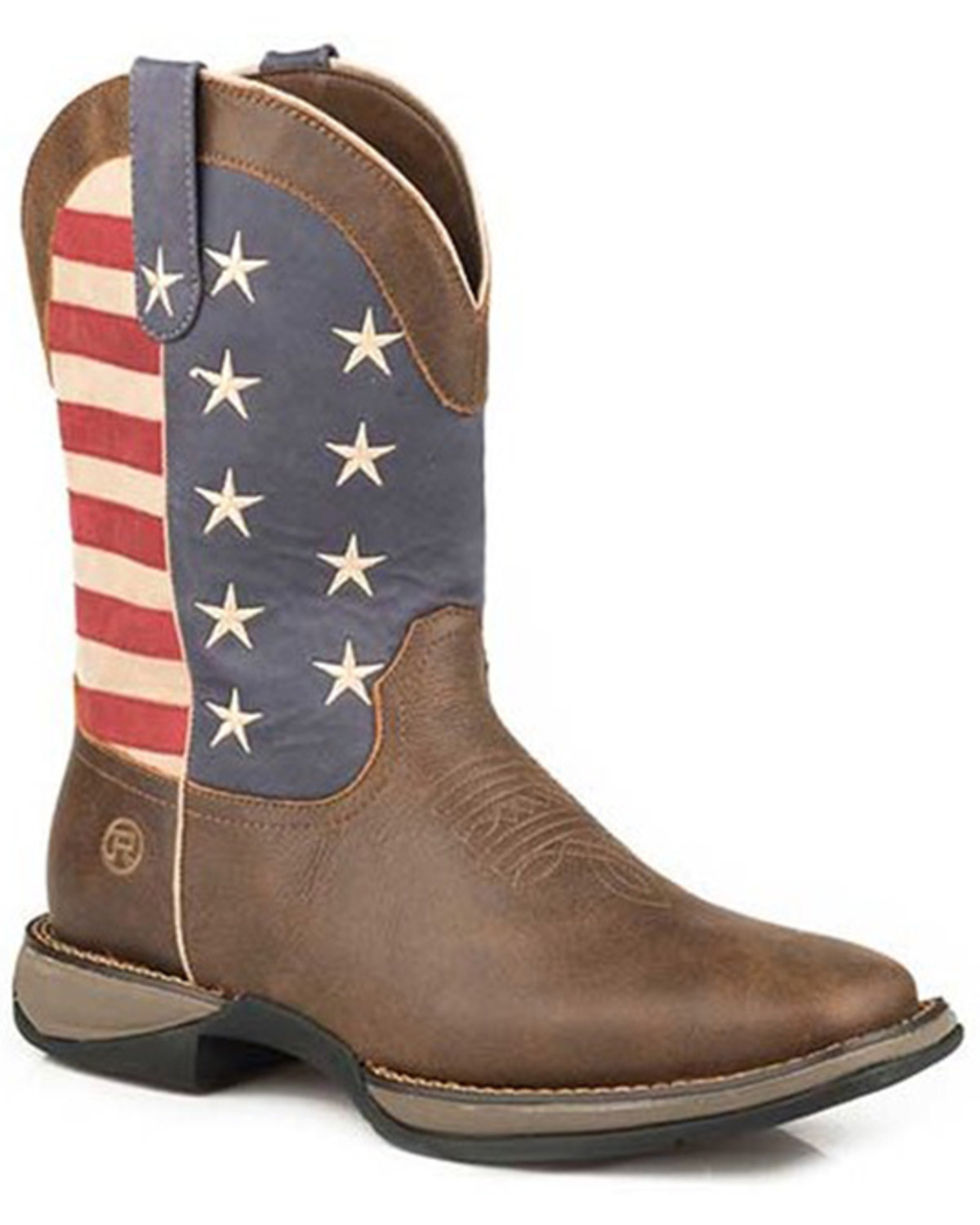 Roper Men's American Wilder Western Boots - Broad Square Toe