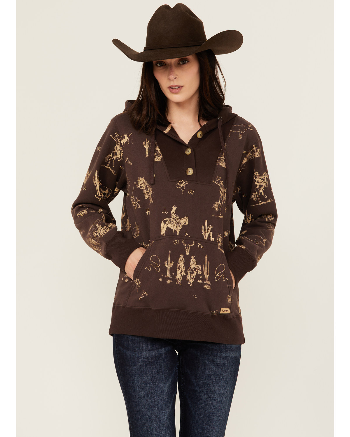 Ariat Women's Rachin' Graphic Print Hoodie