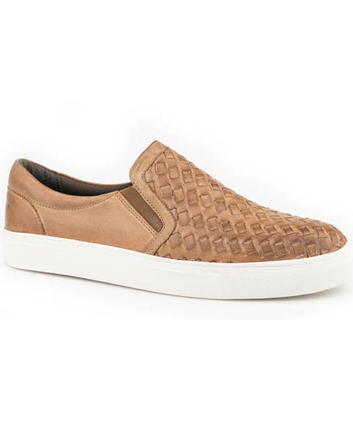 mens woven slip ons