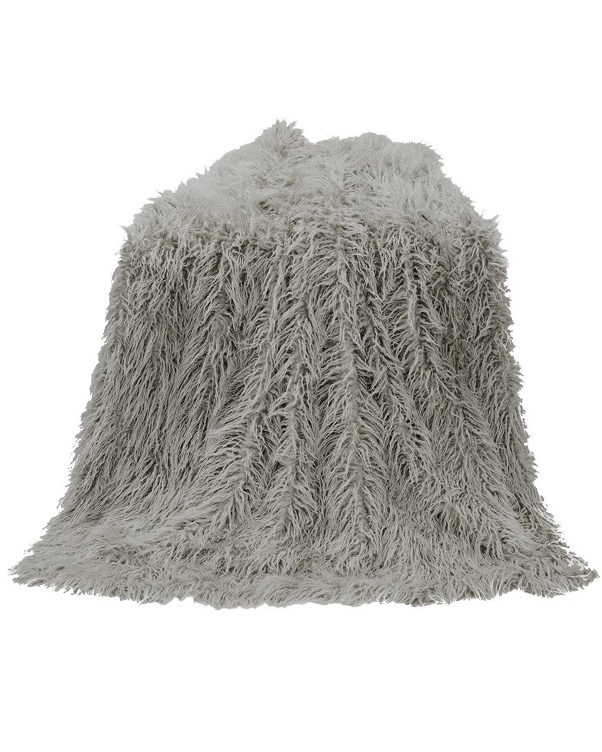HiEnd Accents Mongolian Faux Fur Throw Blanket